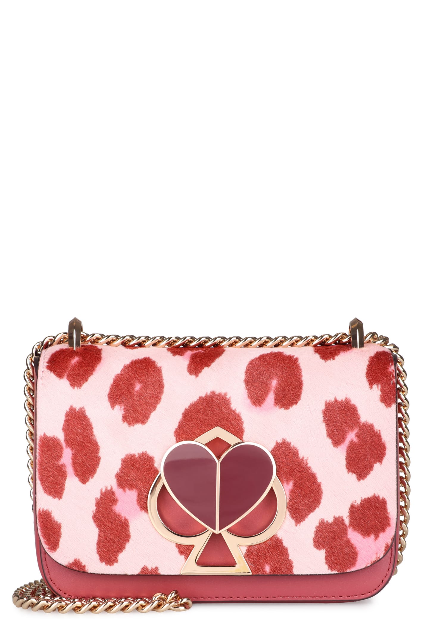 kate spade leopard print purse