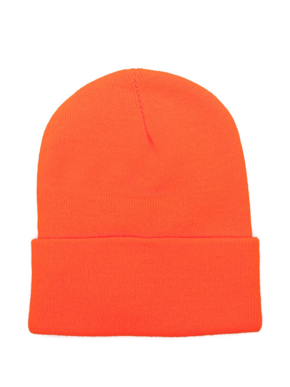 Filson Logo-patch Beanie In Orange