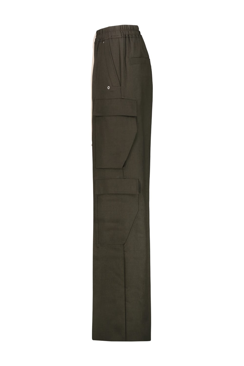 Shop Rick Owens Cargo Belas Pants In Forest