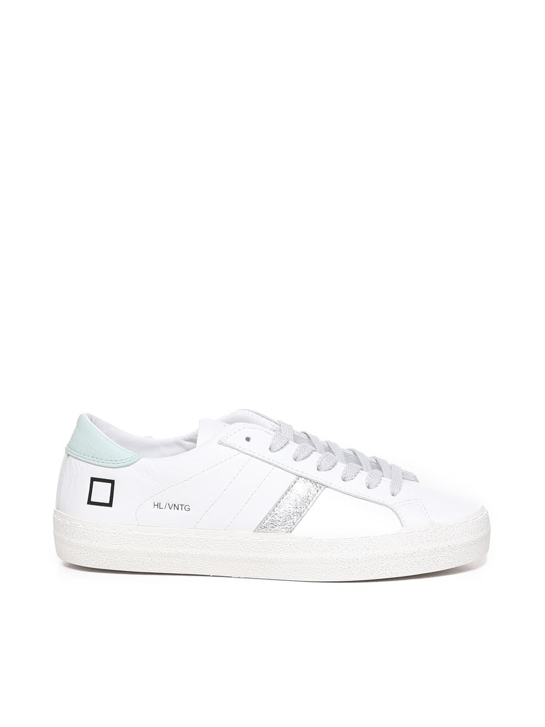 Shop Date Vintage Hill Low Sneakers In White-mint