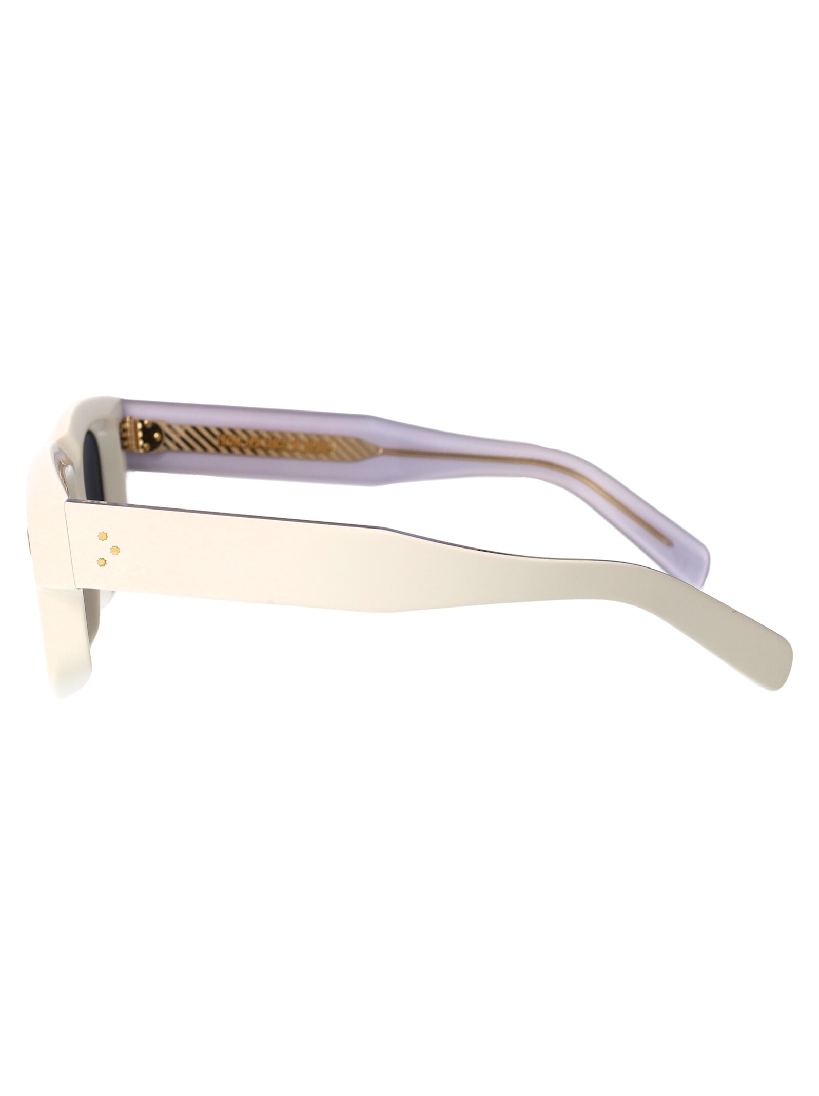 Shop Cutler And Gross Cgsn-1402 Sunglasses In White Ivory