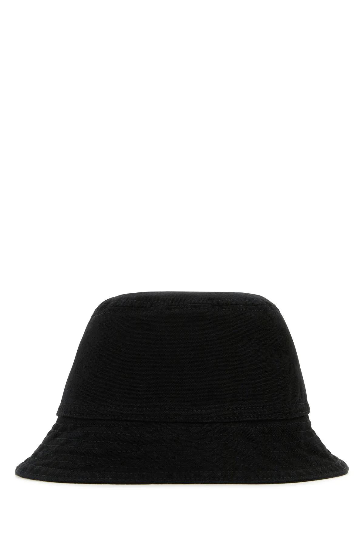 Shop Carhartt Black Cotton Bayfield Bucket Hat