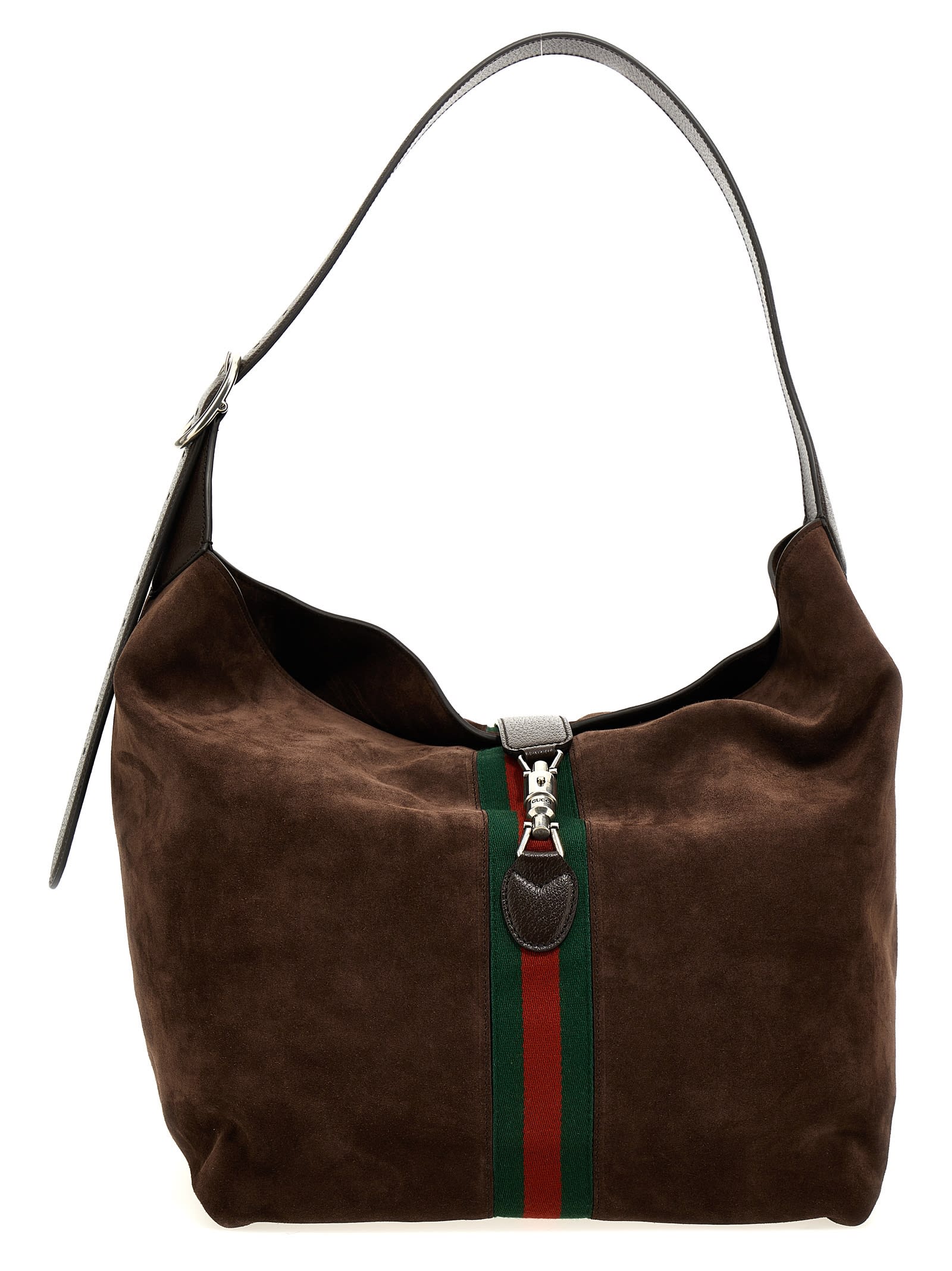 Gucci Jackie 1961 Medium Shoulder Bag In Brown