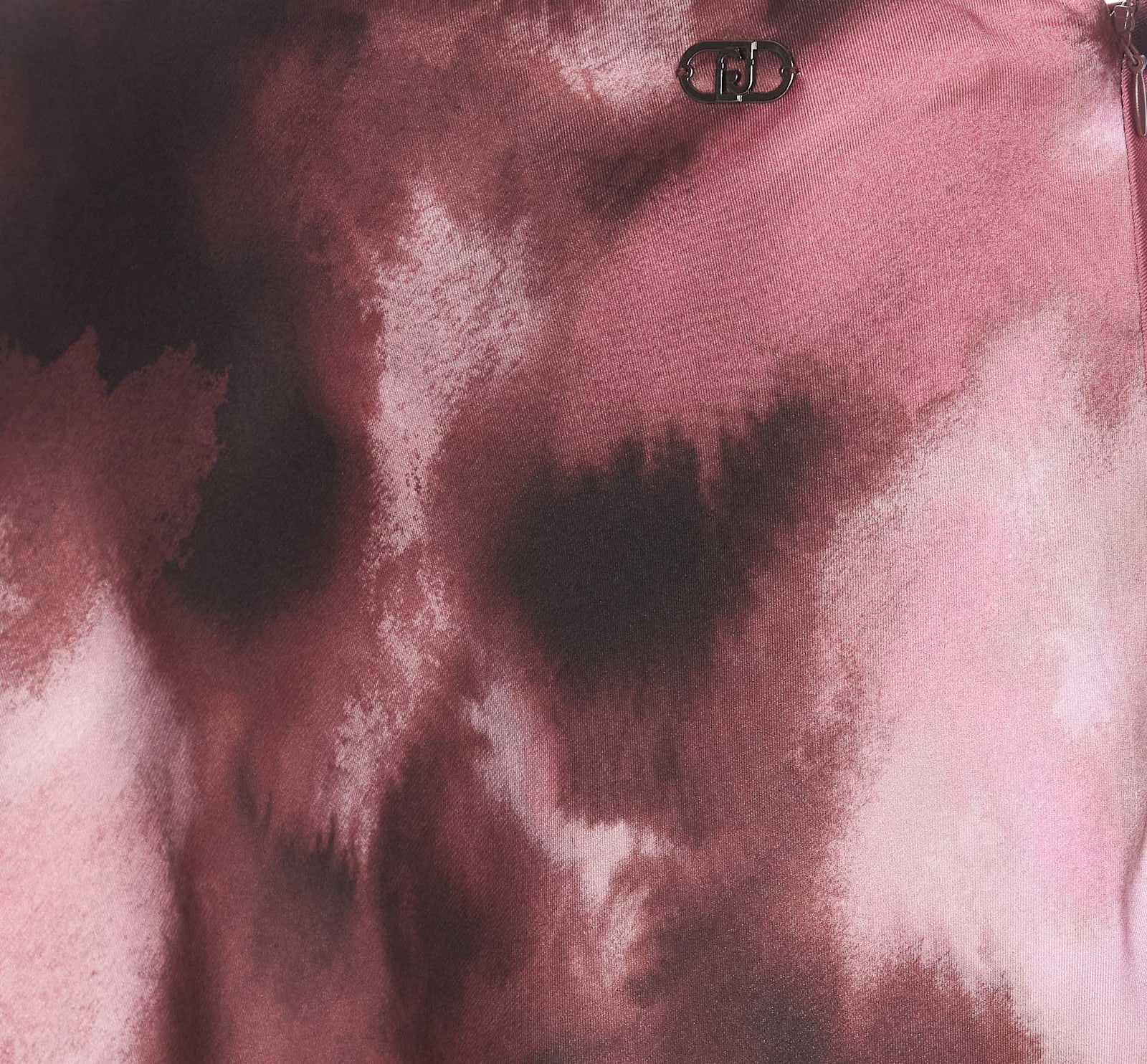 LIU •JO PRINTED TWILL SKIRT