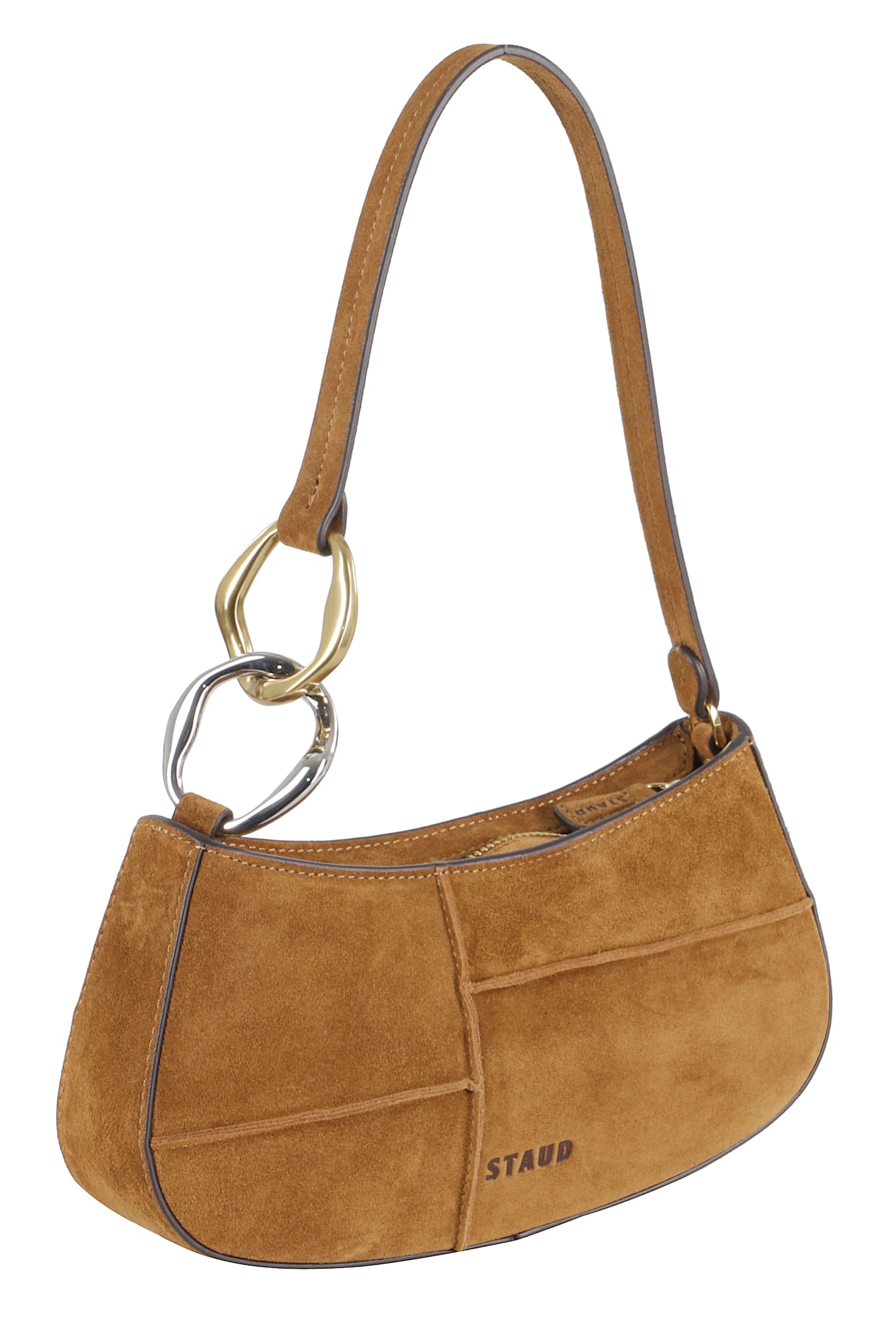 Staud Ollie Shoulder Bag In Brown