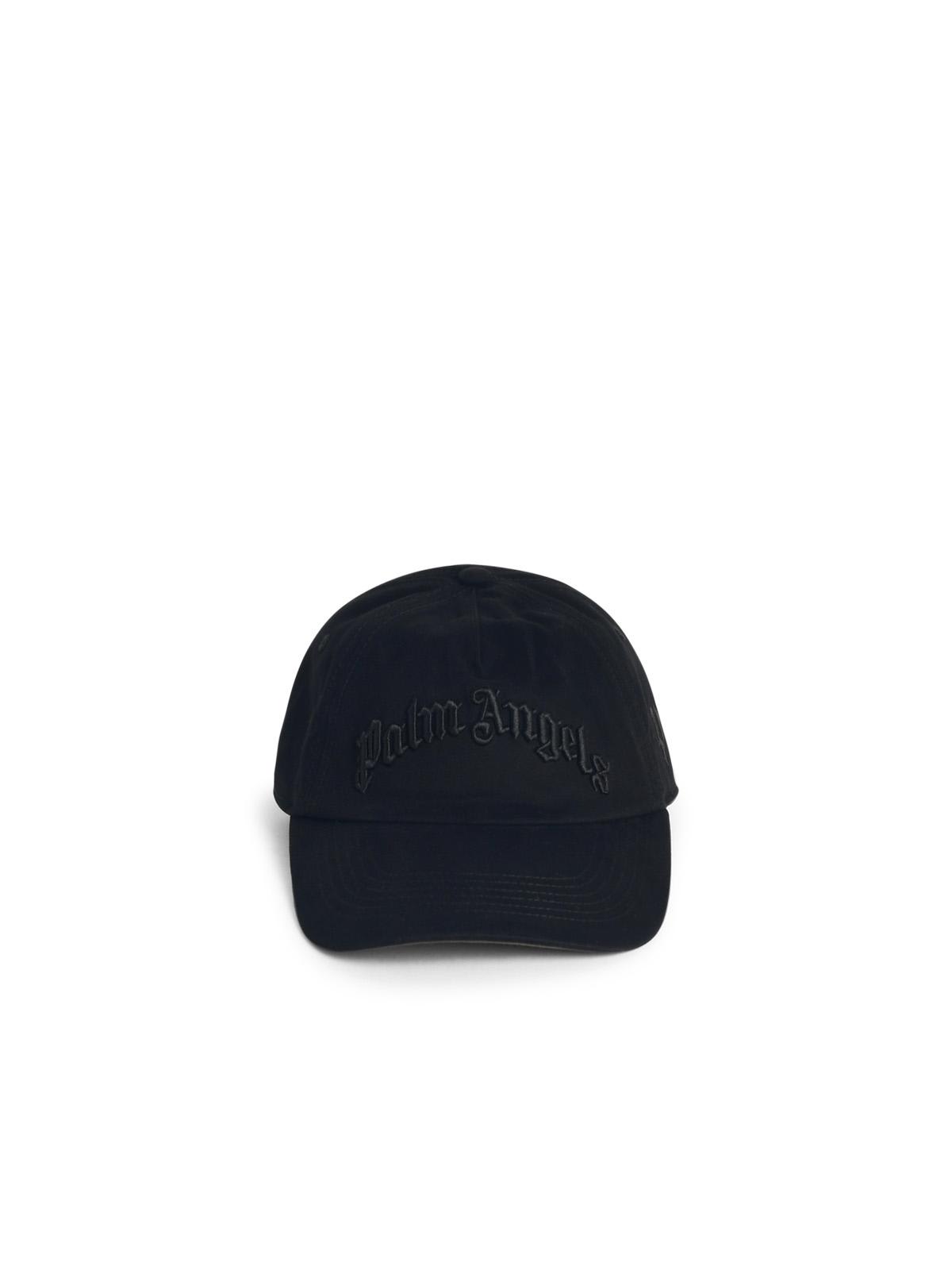 Black Cotton Hat