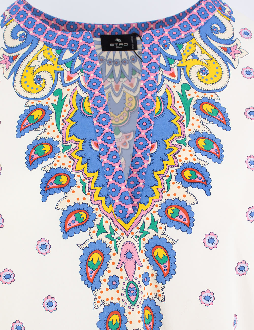 Etro Shirt In Print On White Base