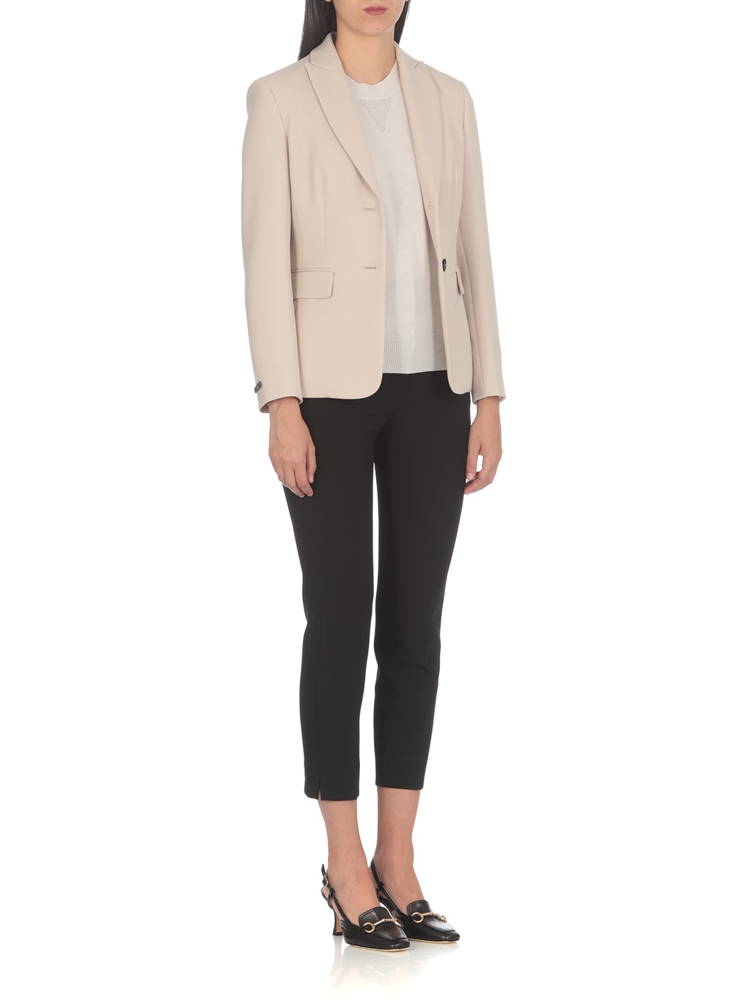 Peserico Slim-fit Pants In Black