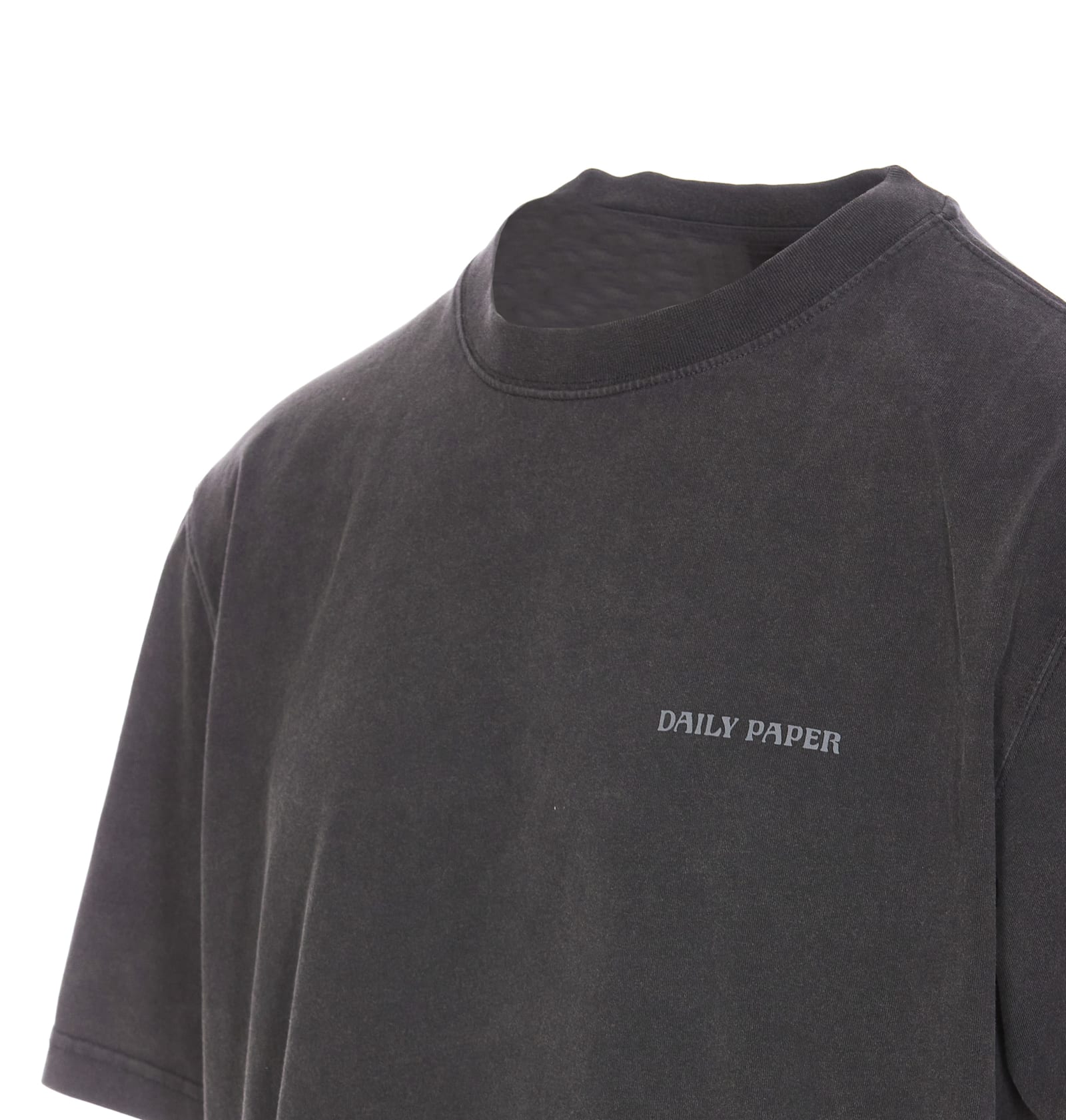 Daily Paper Tshirt Print Back In Nero
