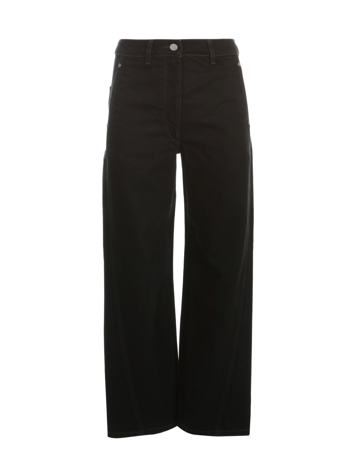 Click to view more detailed imagery on our partner's website Lemaire Twisted Pants In Black