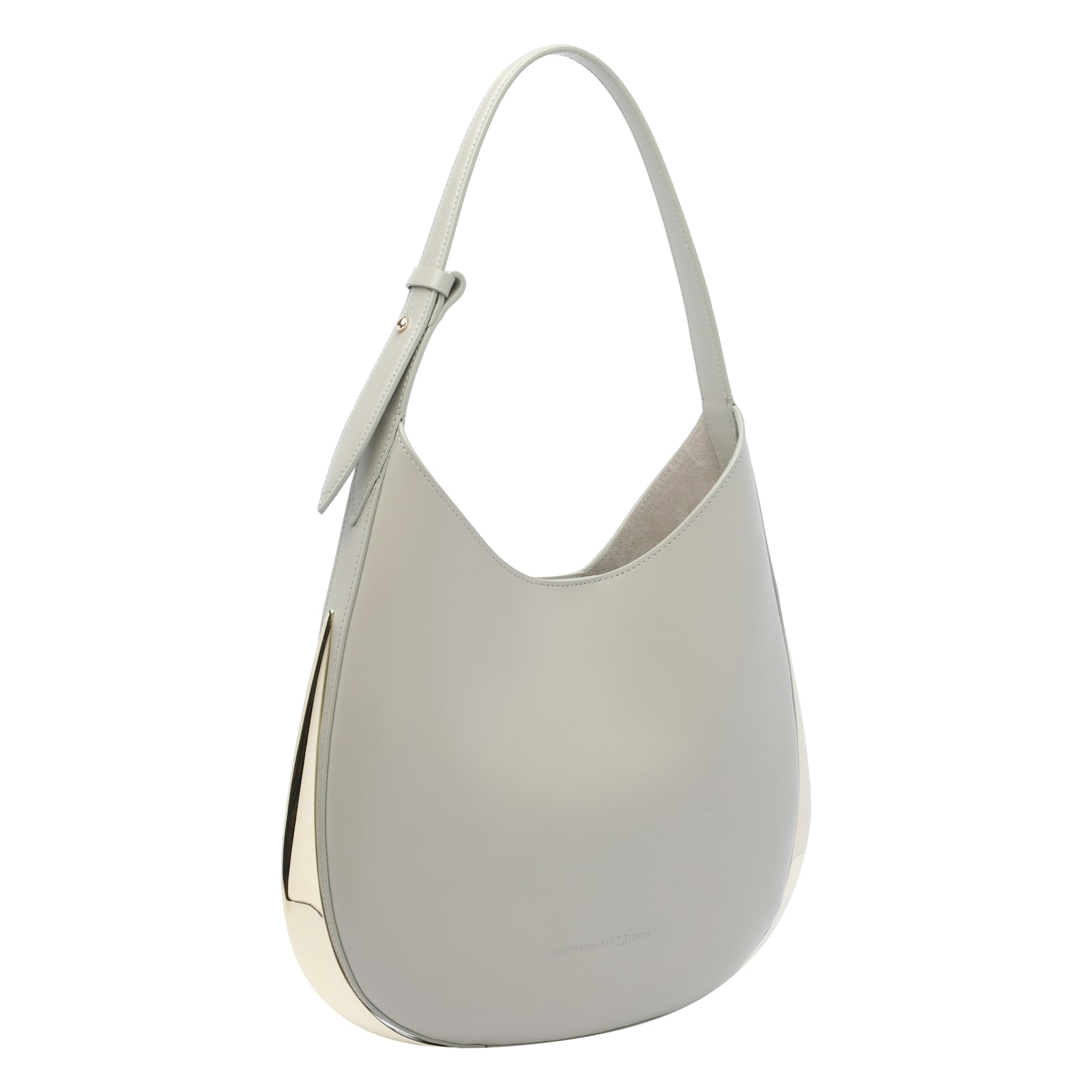 Benedetta Bruzziches Tote Bag With Adjustable Handle Structure In Green