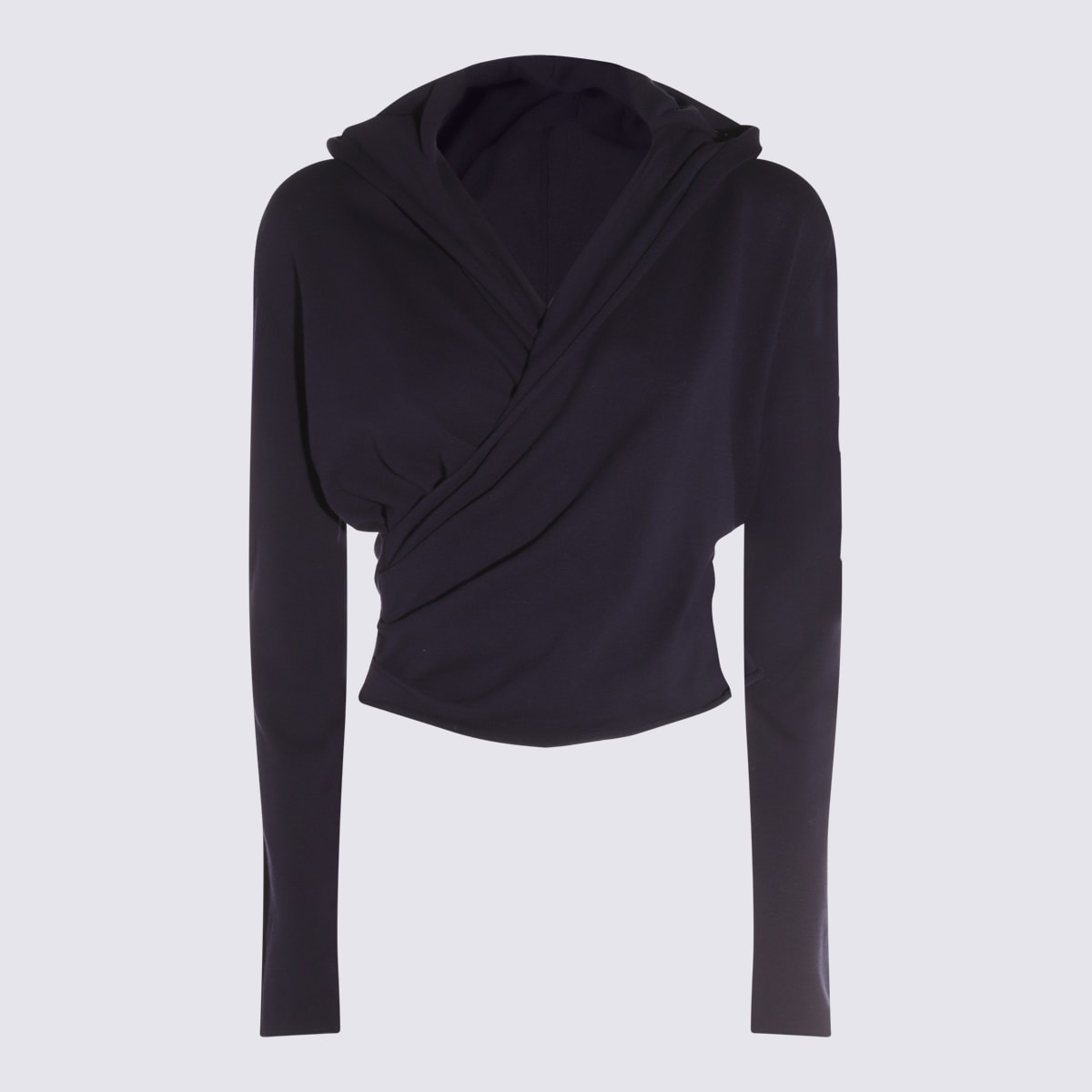 Dark Blue Cotton Knitwear