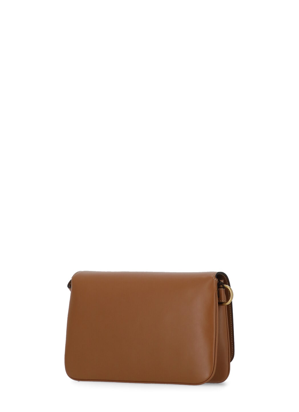 Shop Tod's Mini Pouch With Logo In Brown
