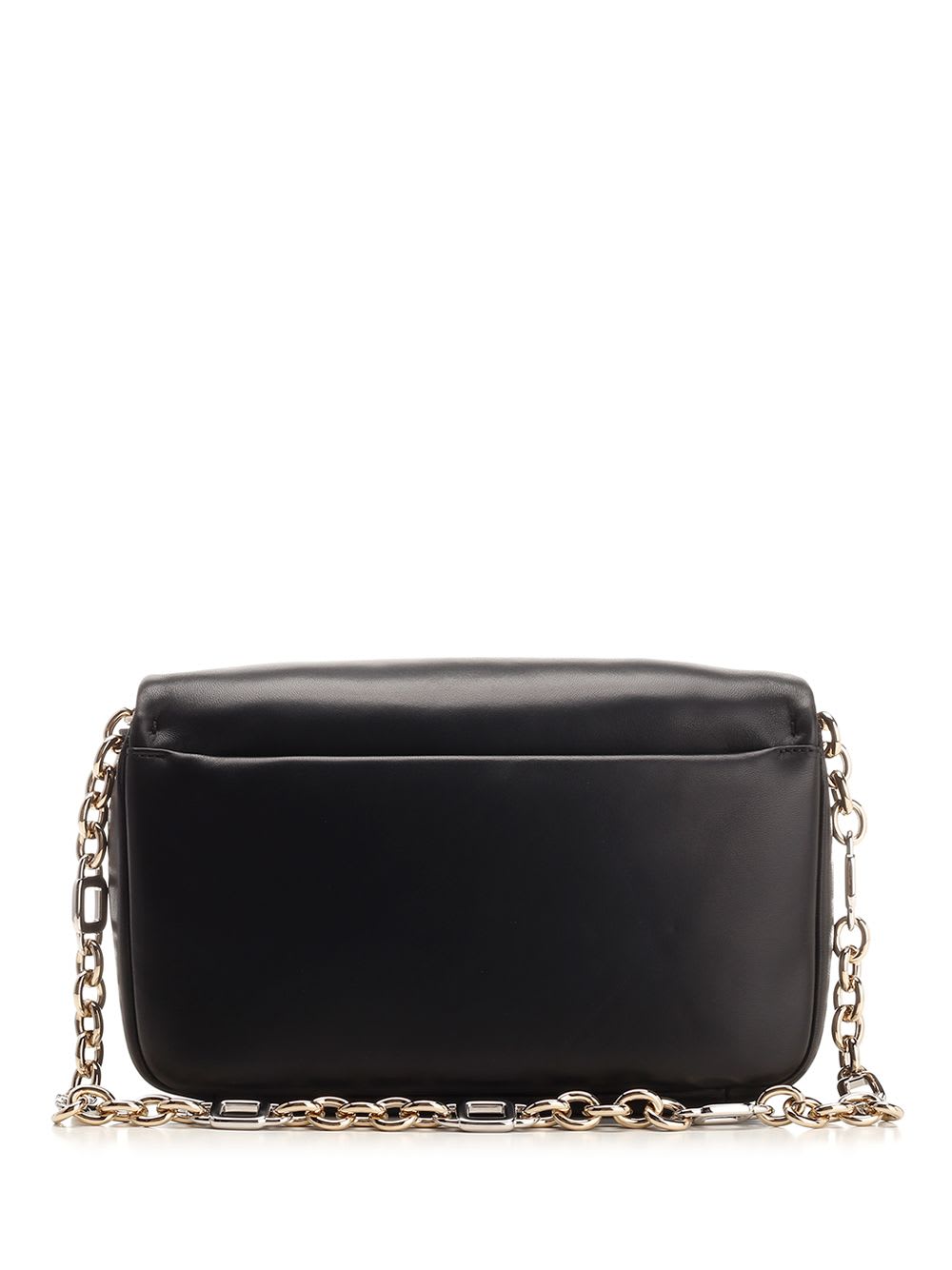 Roger Vivier Viv Choc Shoulder Bag In White