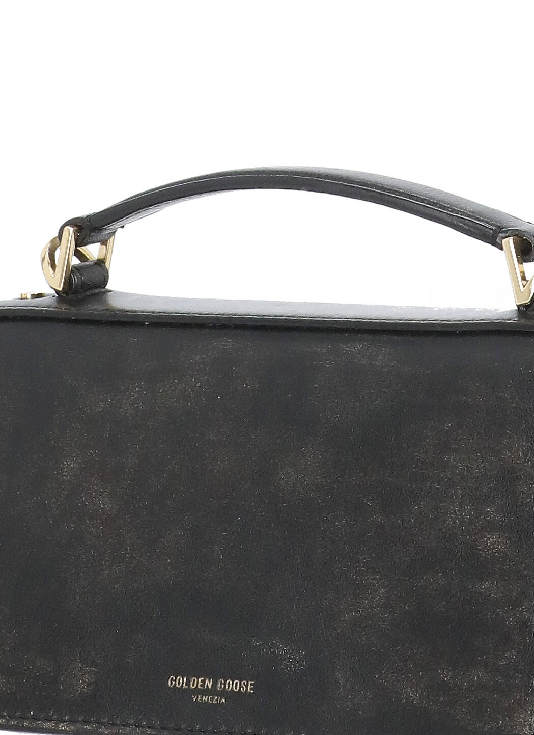 Shop Golden Goose Venezia Bag In Black