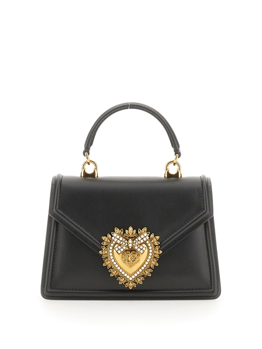 Shop Dolce & Gabbana Devotion Bag Small In Black