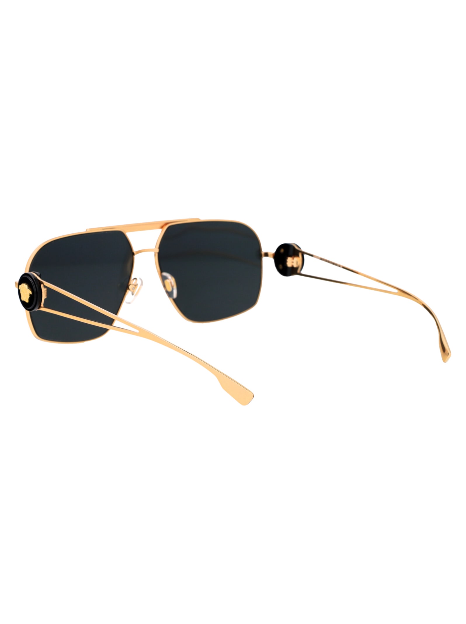 Shop Versace 0ve2269 Sunglasses In 100287 Gold