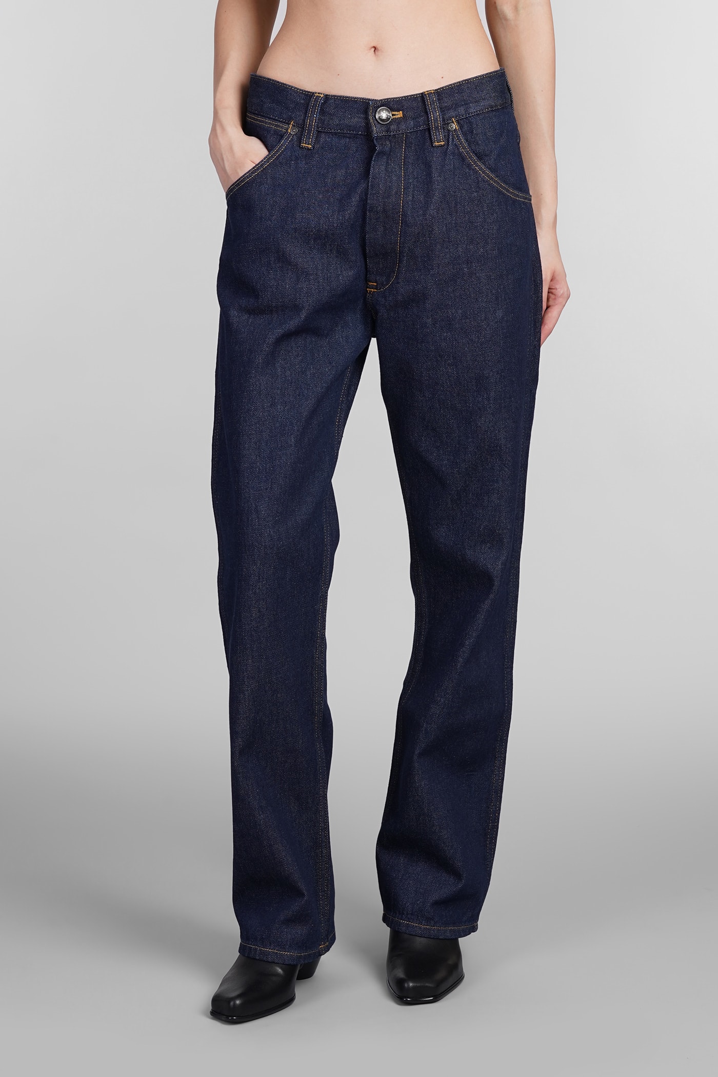 Ranch Jeans Jeans In Blue Cotton