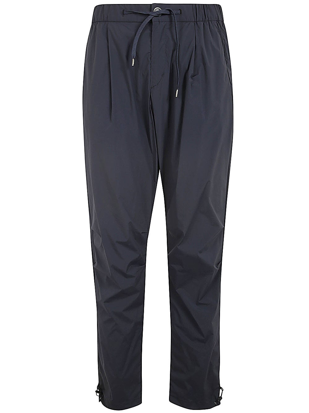 Herno Trousers In Navy Blue