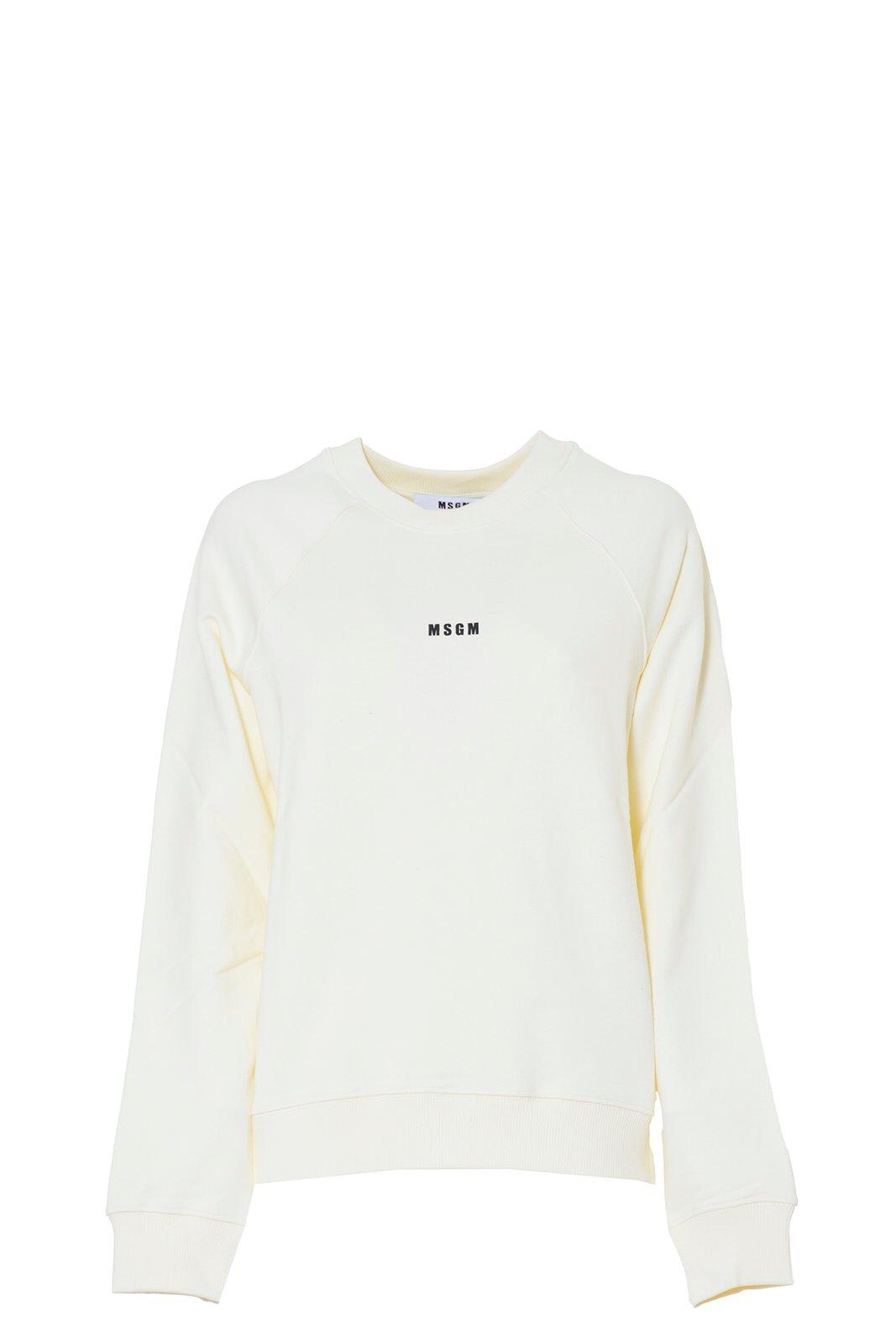 Logo Printed Crewneck Sweatshirt