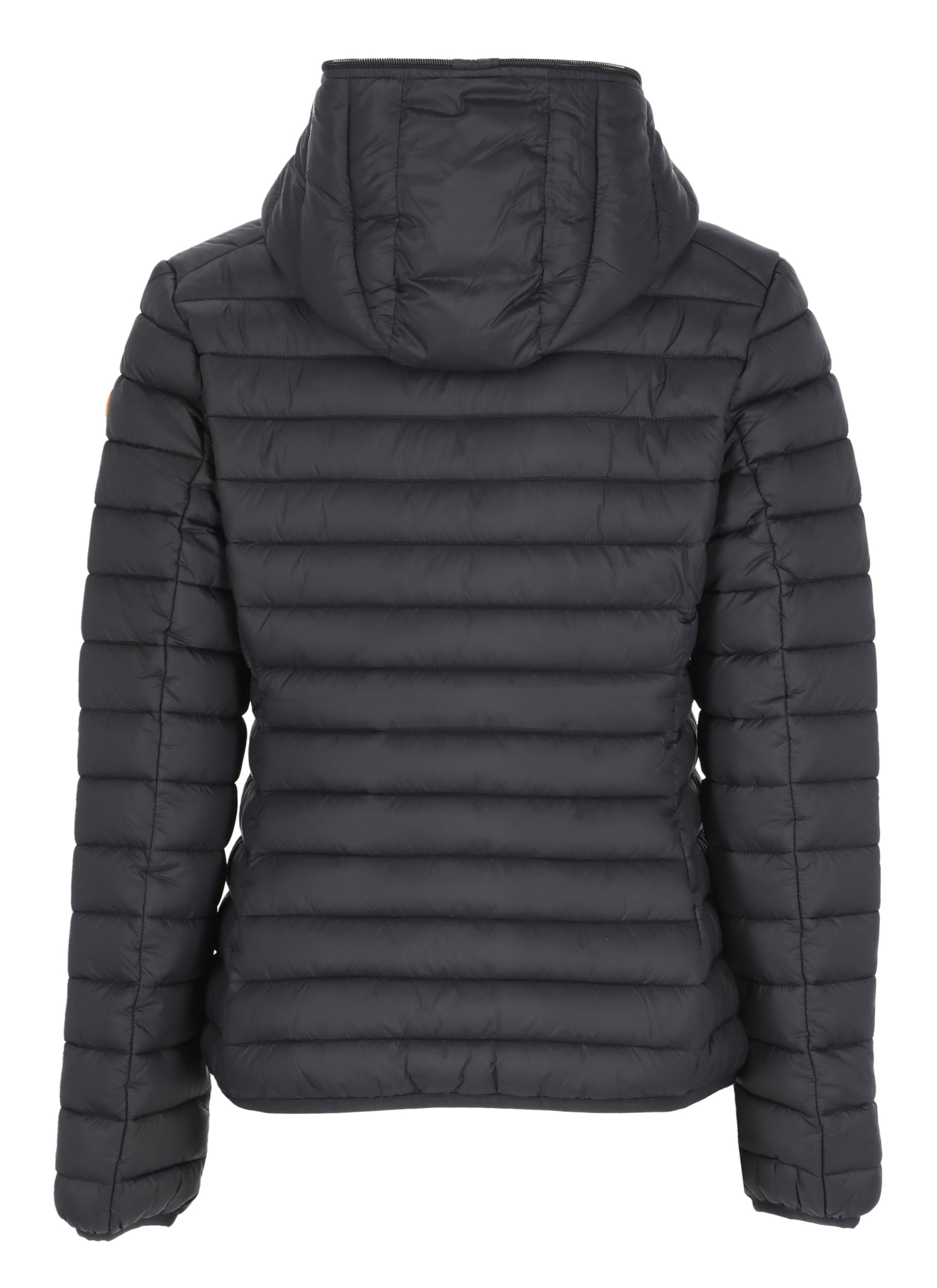 Shop Save The Duck Daisy Padded Short Jacket In Black