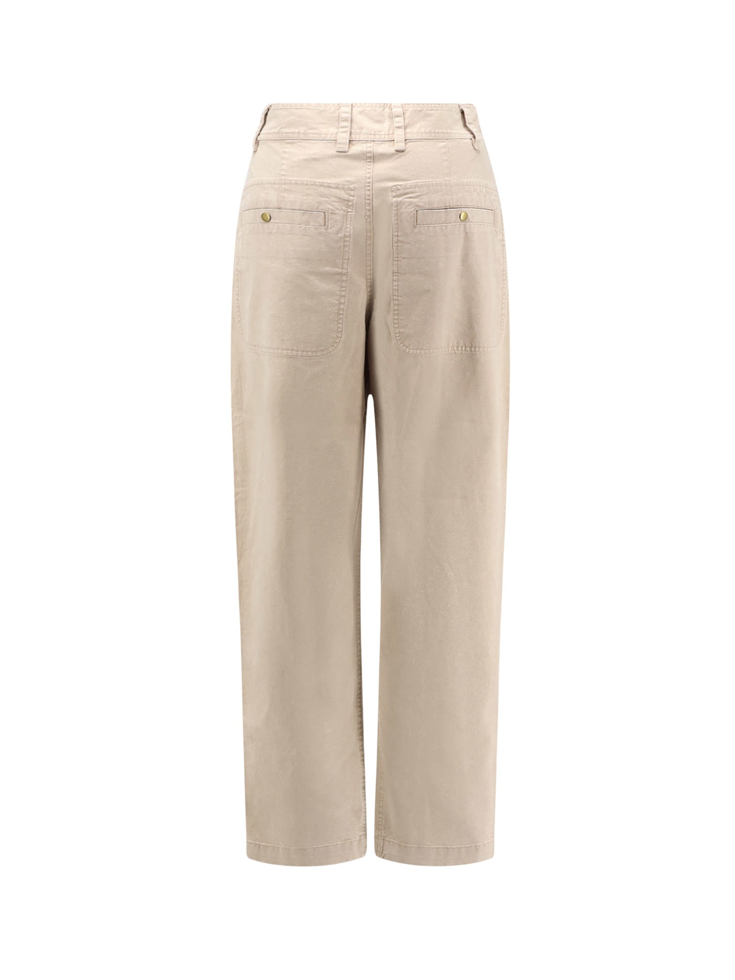 Isabel Marant Étoile Kiana Denim Trousers In Neutral