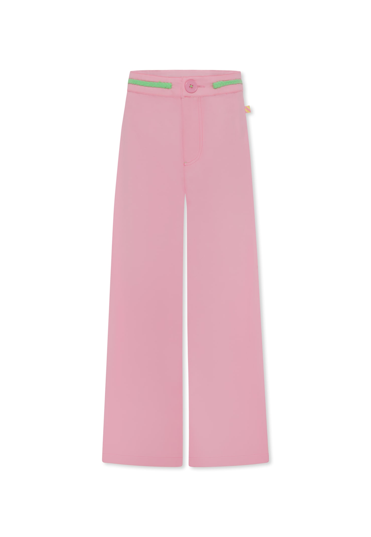 Billieblush Pink Trousers For Girl In Pink