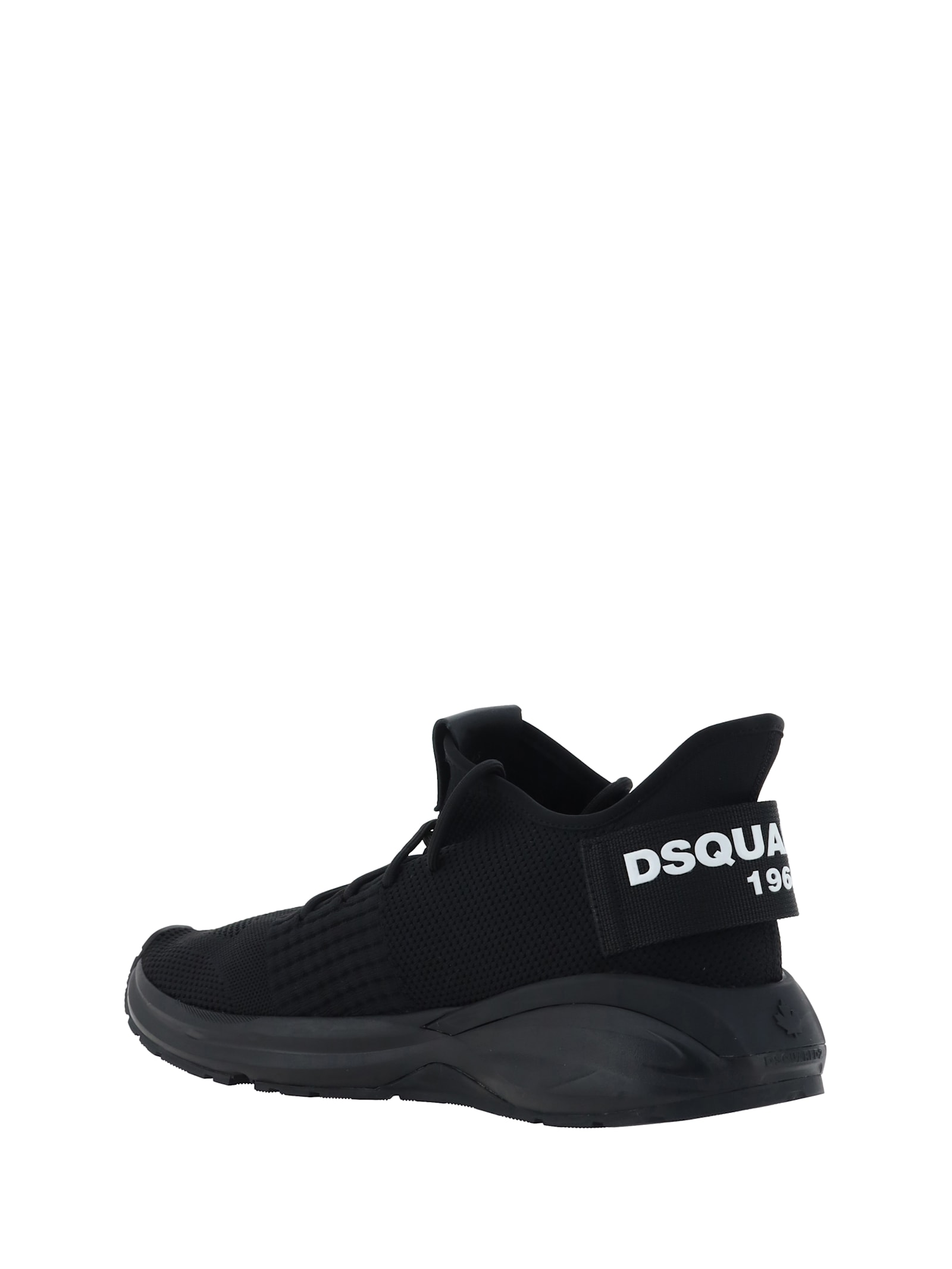 Shop Dsquared2 Sneakers In Nero+nero