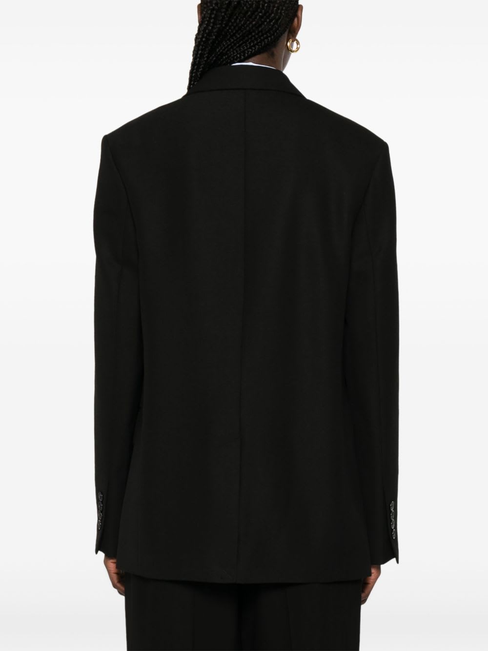 Totême Toteme Women Peak Lapel Blazer In Black