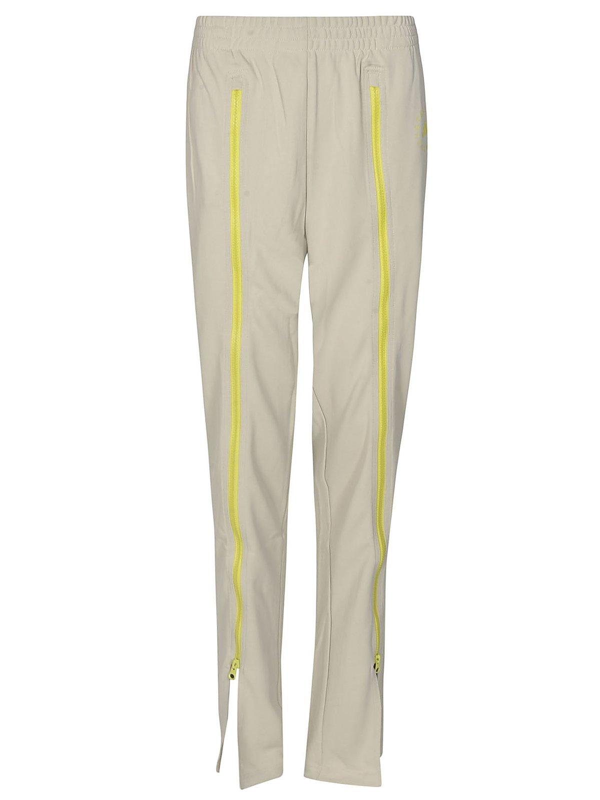 Shop Adidas By Stella Mccartney Zip-up Straight-leg Track Pants