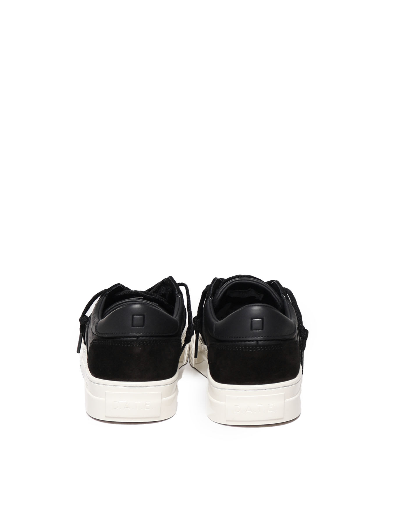 Shop Date Flat Base Sneakers In Black