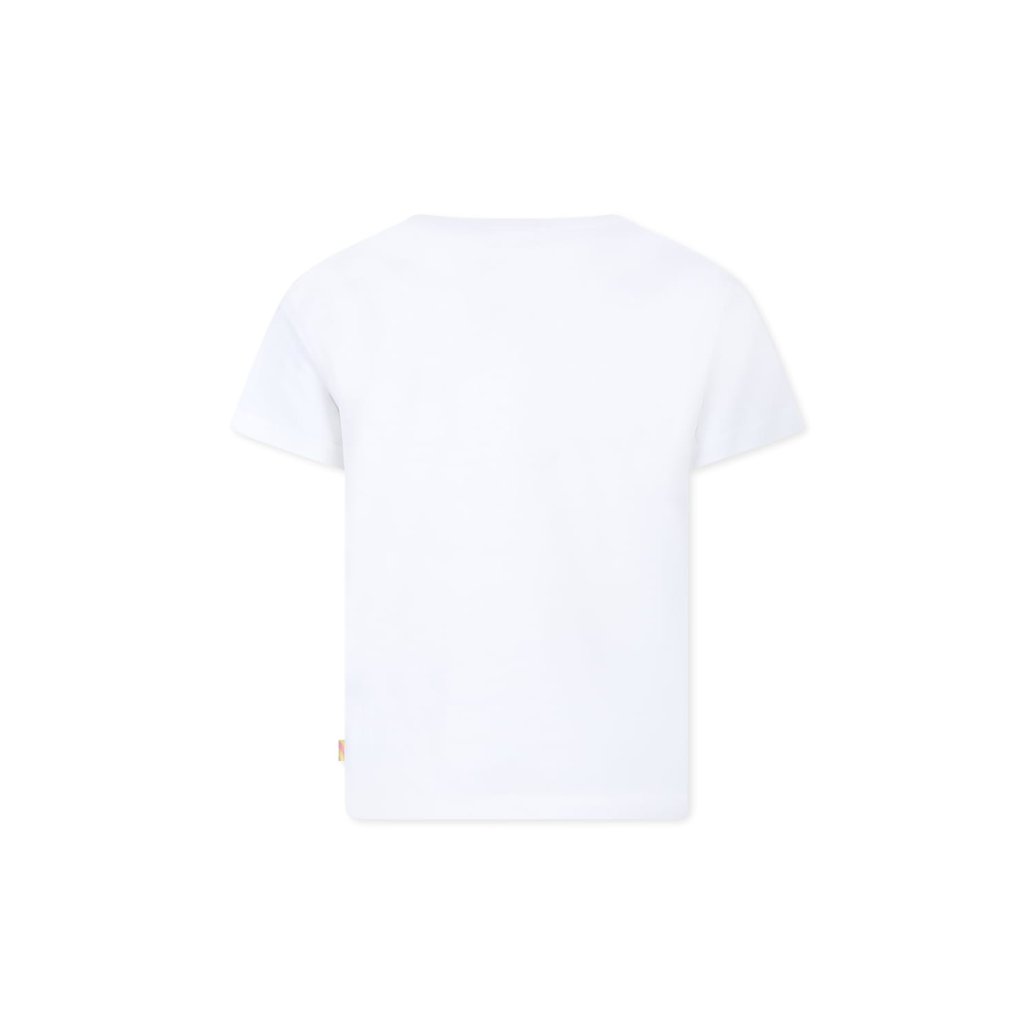Billieblush Short-sleeved T-shirt In White