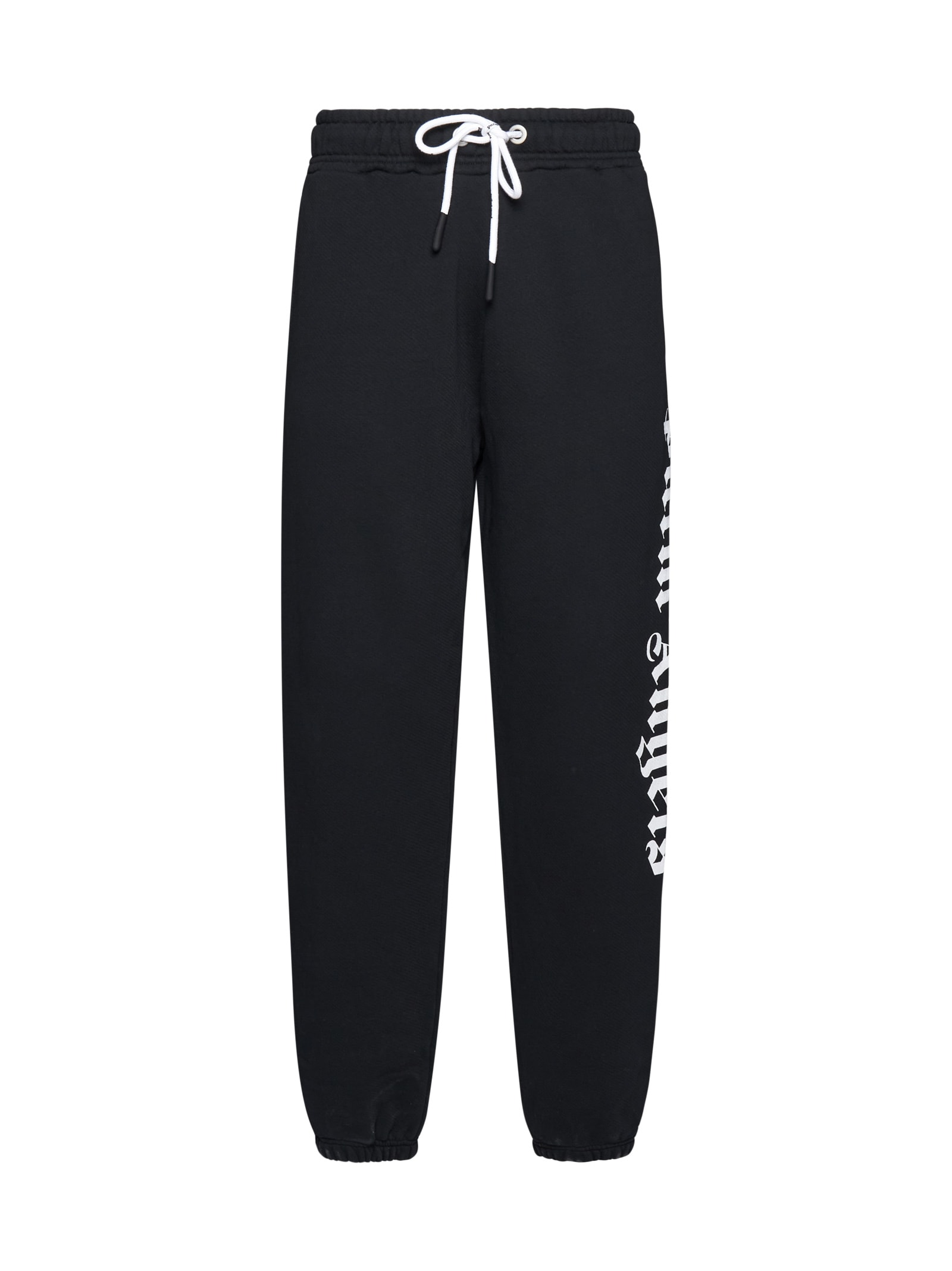 Palm Angels Jersey Sweatpants In Black