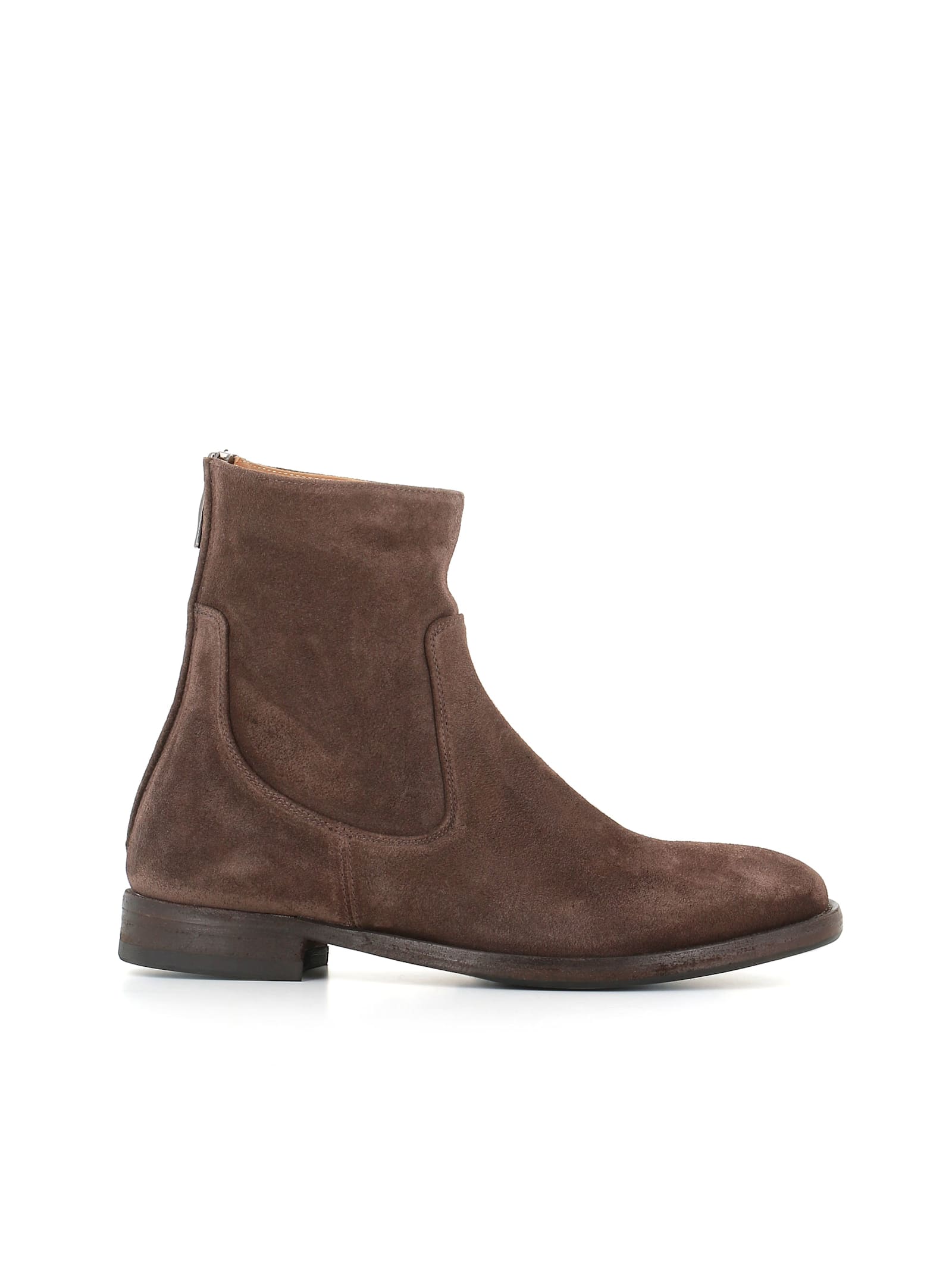 Shop Alberto Fasciani Ankle Boot Isabel 90028 In Espresso