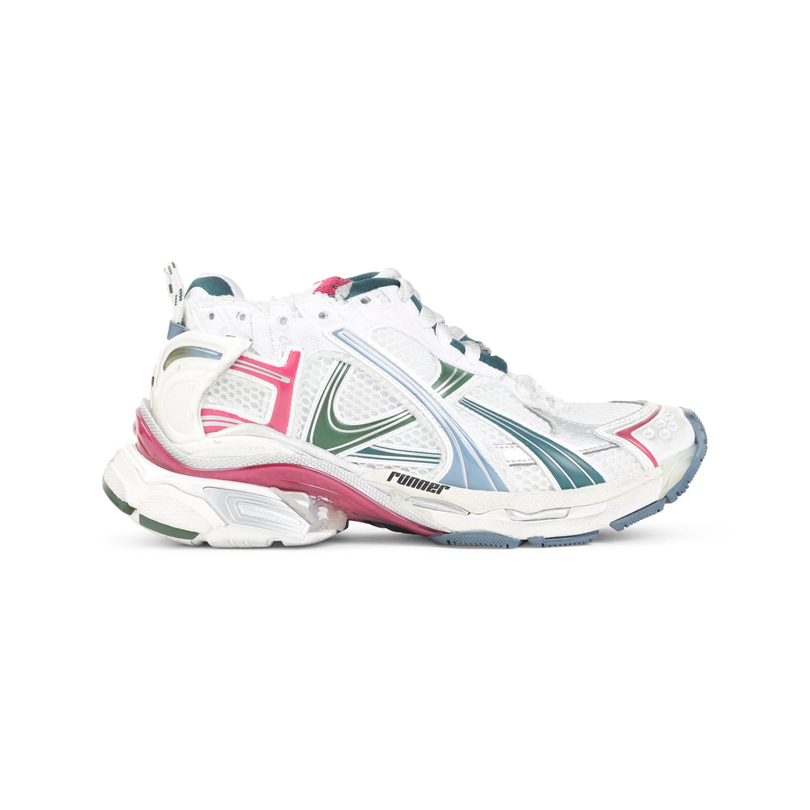 Balenciaga Runner Low-top Sneakers In Multi