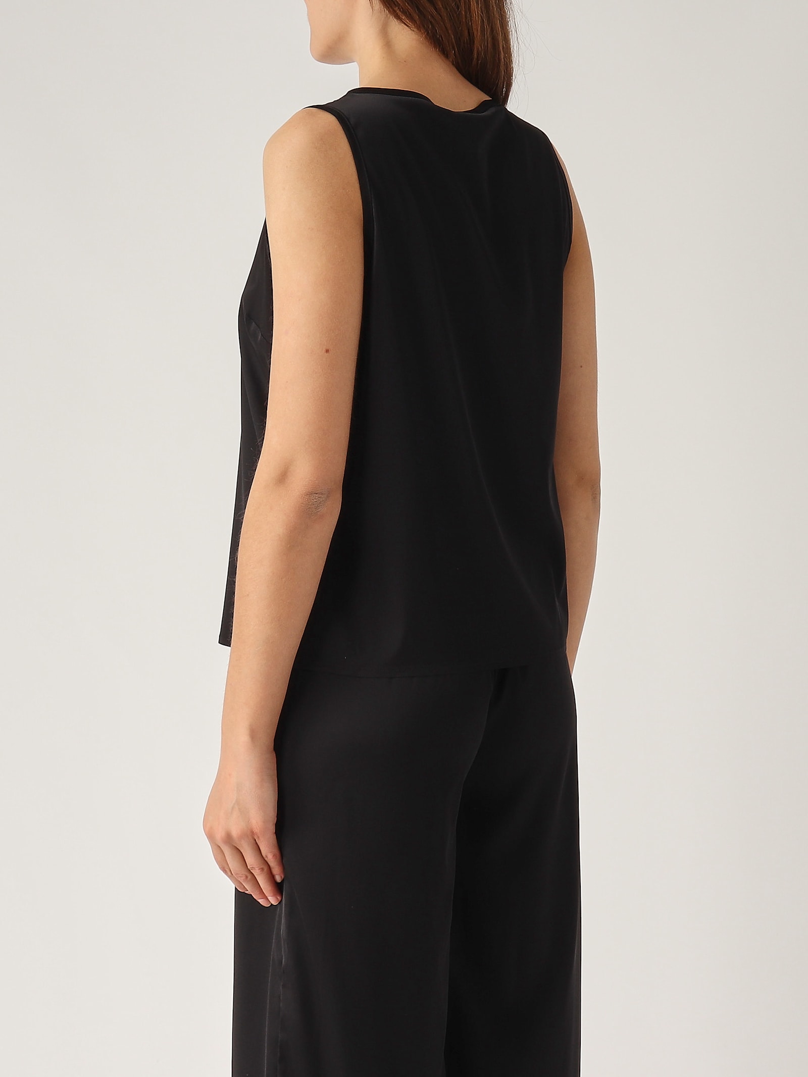 Gran Sasso Canotta Basico Top-wear In Black