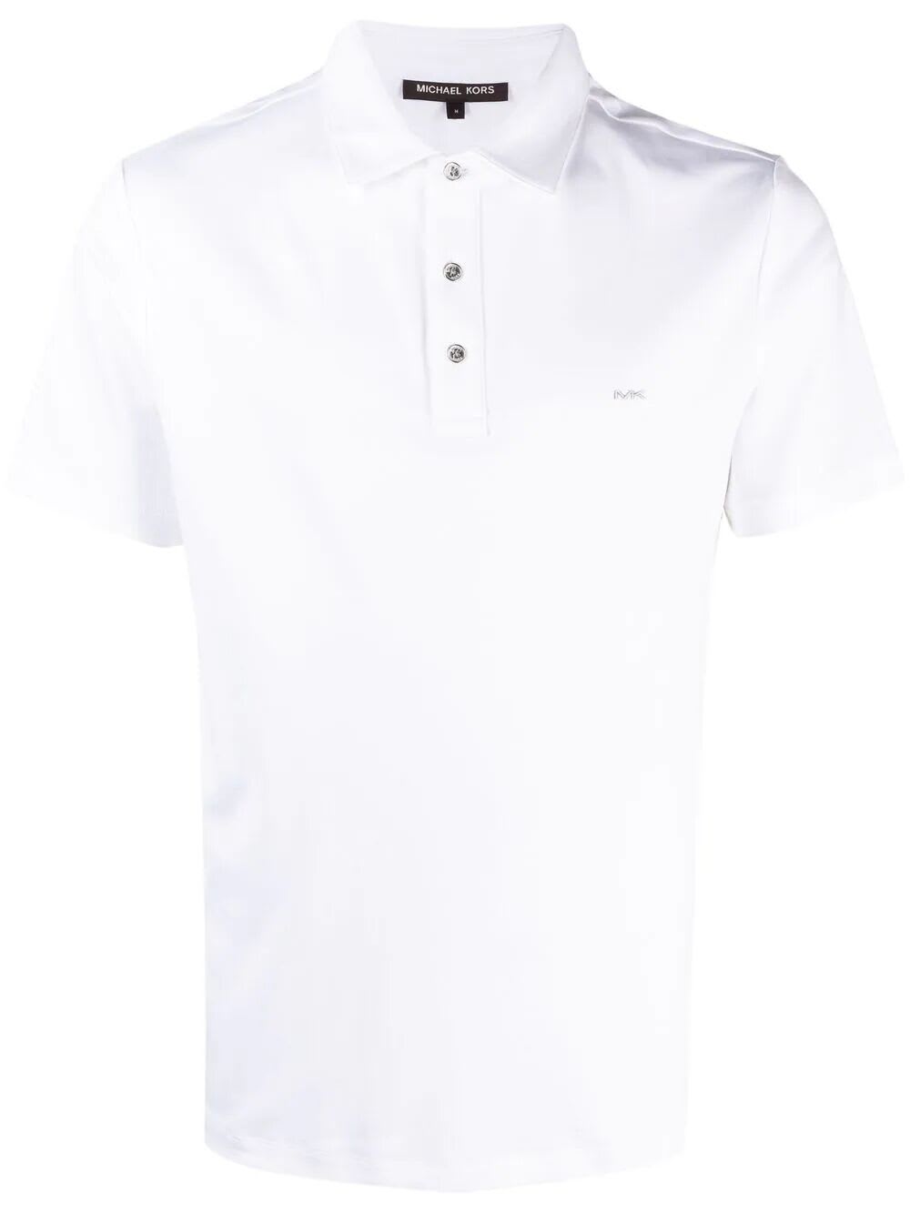 Shop Michael Kors Sleek Mk Polo In White