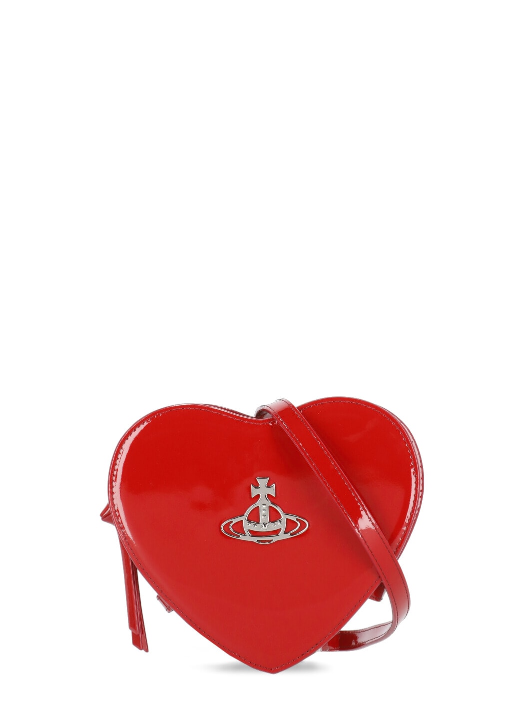 Vivienne Westwood Louise Heart Crossbody Bag In Red