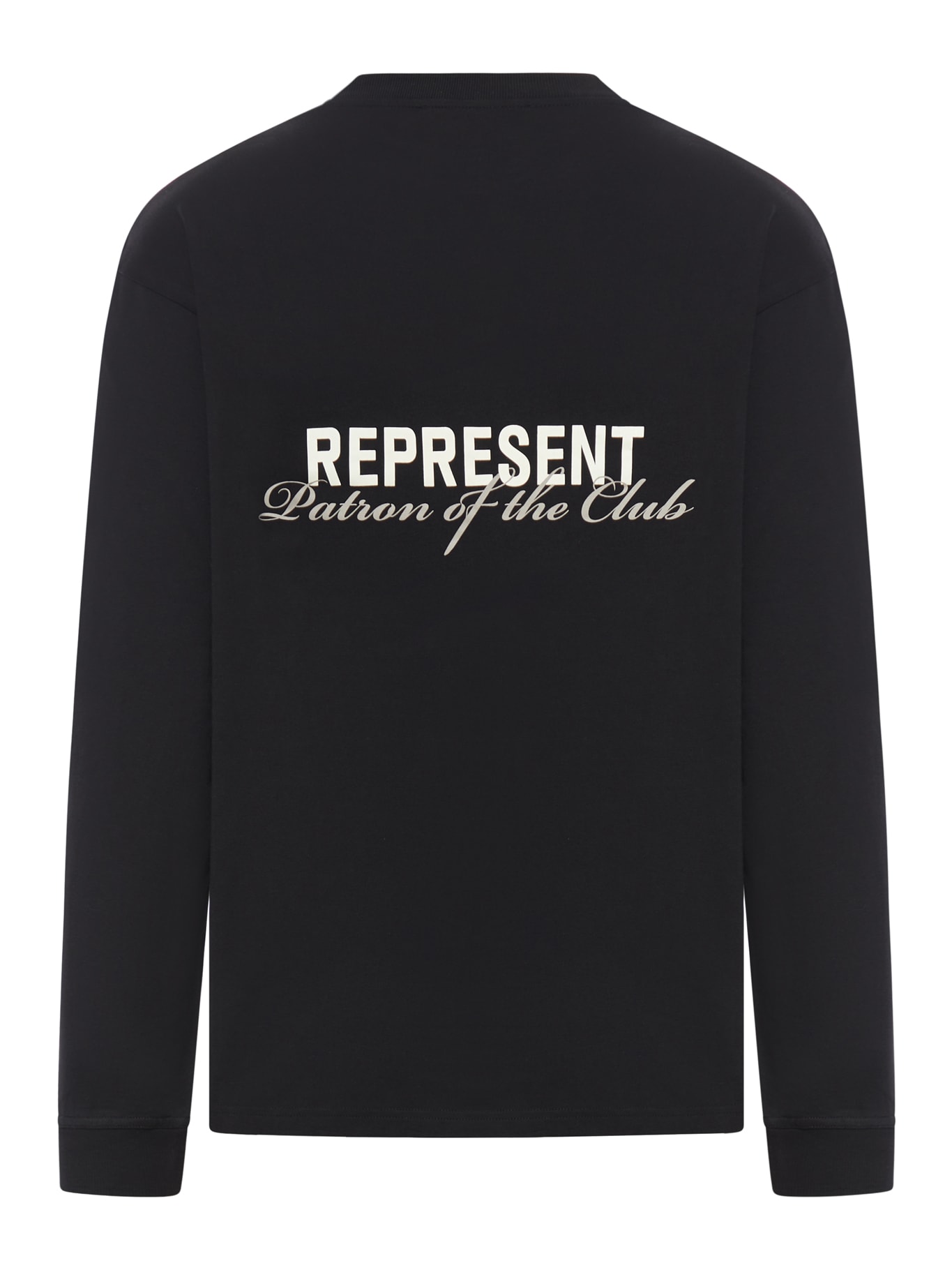 Shop Represent Patron Of The Club Ls T-shirt In Black
