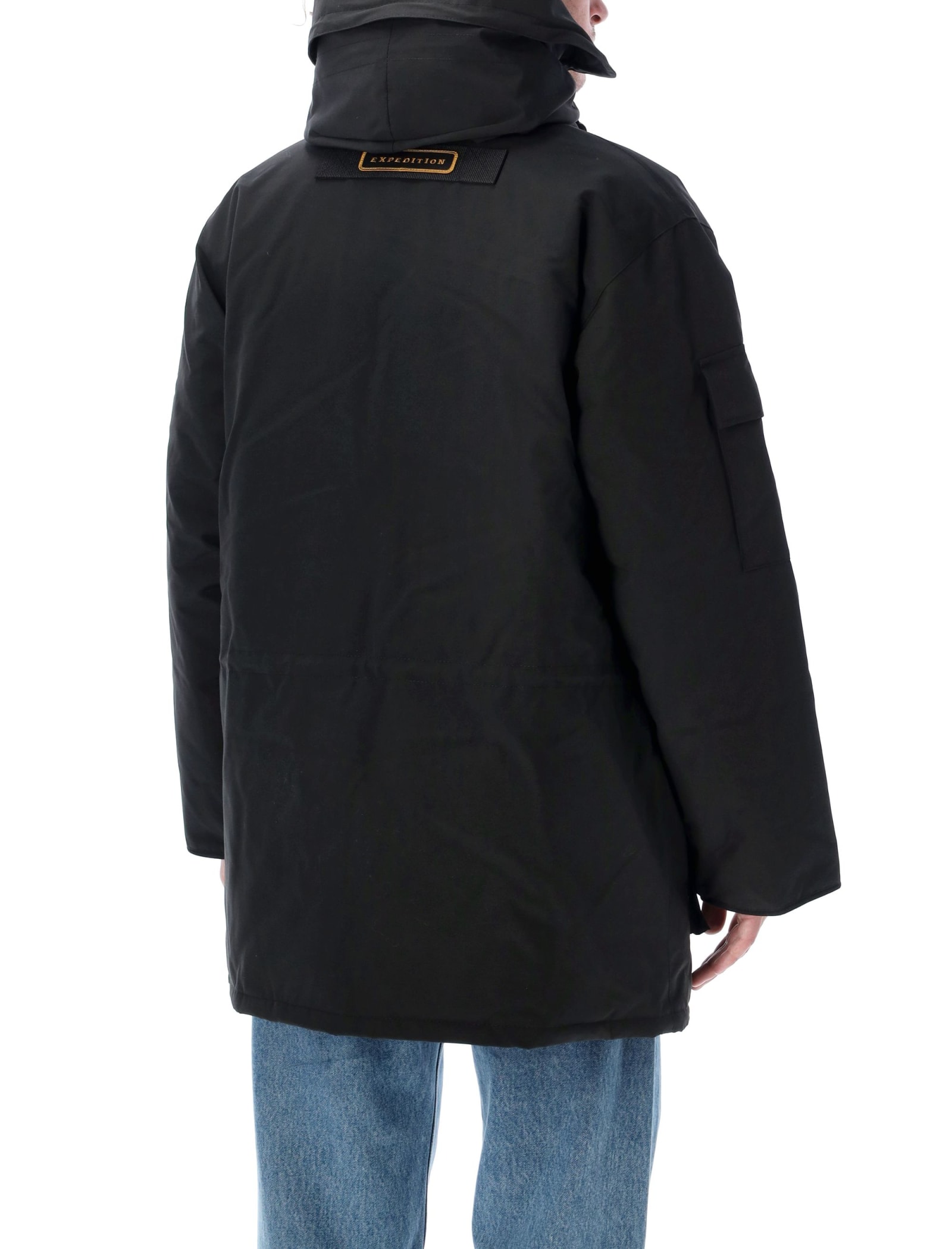 Shop Canada Goose Expedition Parka In Black