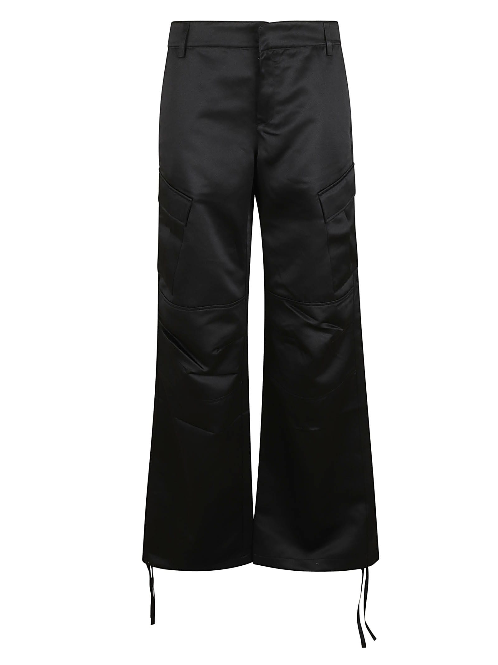 THE ANDAMANE WIDE LEG FLARE CARGO trousers