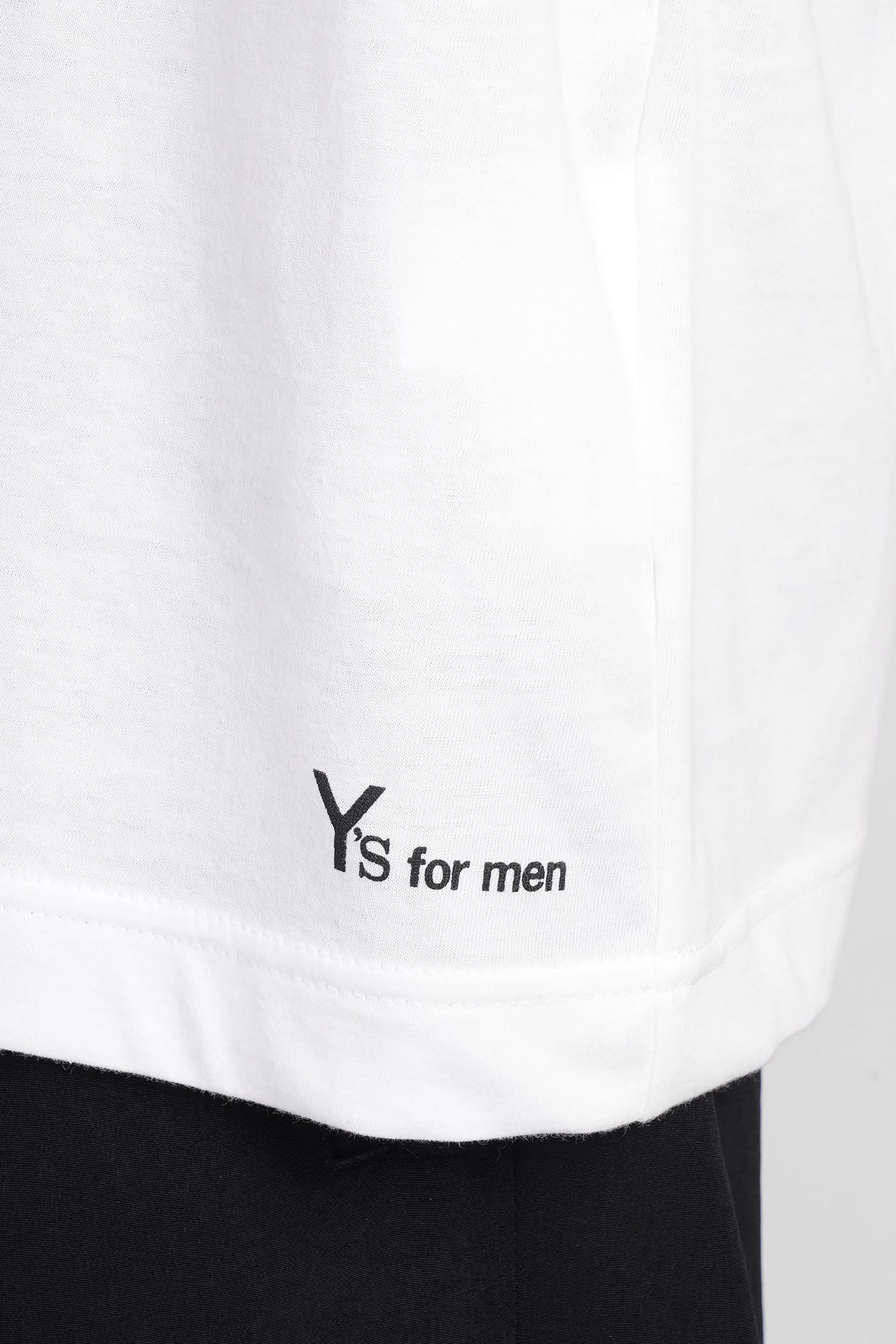 Shop Yohji Yamamoto T-shirt In White Cotton