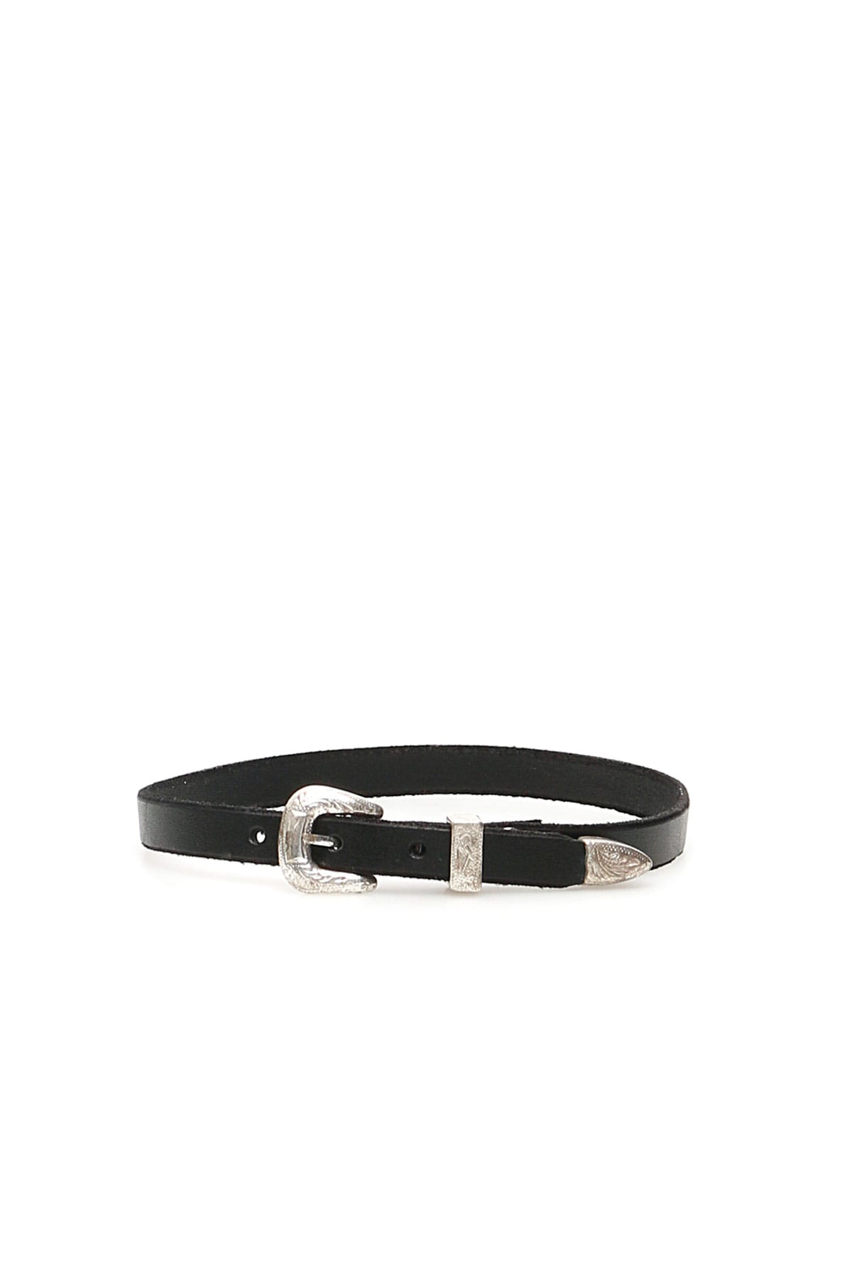 R13 LEATHER CHOKER NECKLACE,11235636