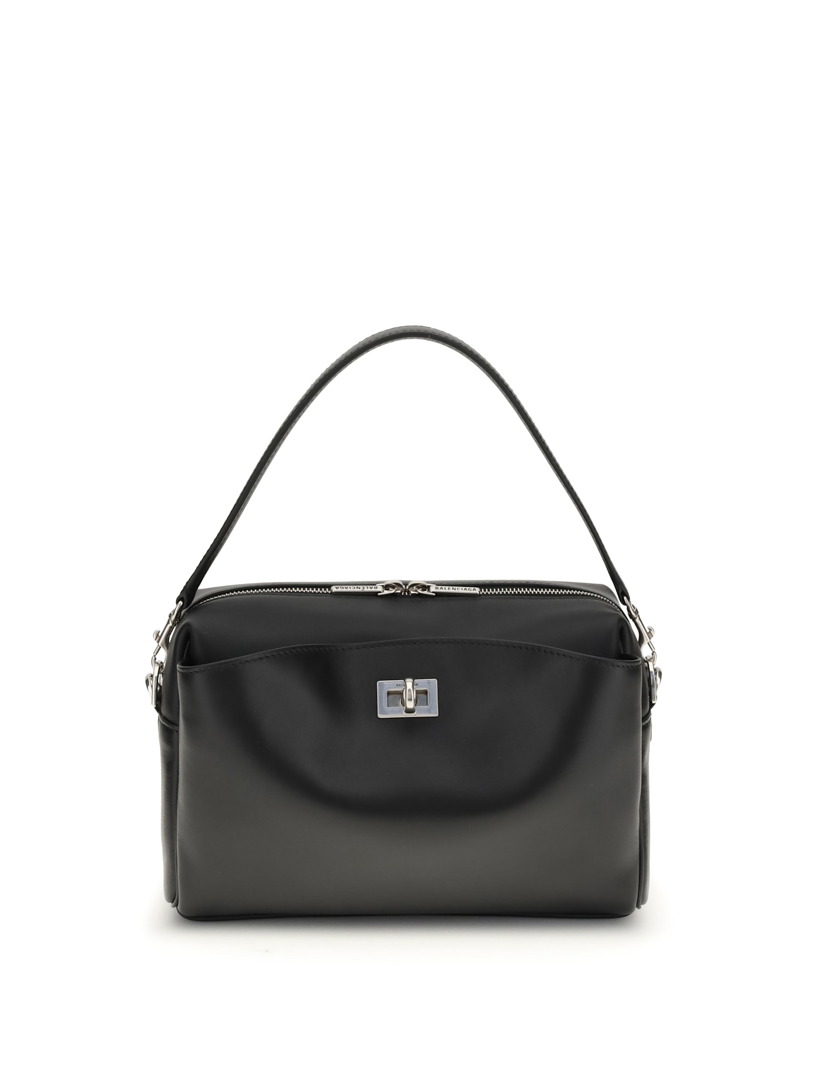 Balenciaga Rectangular Leather Handbag Top Handle
