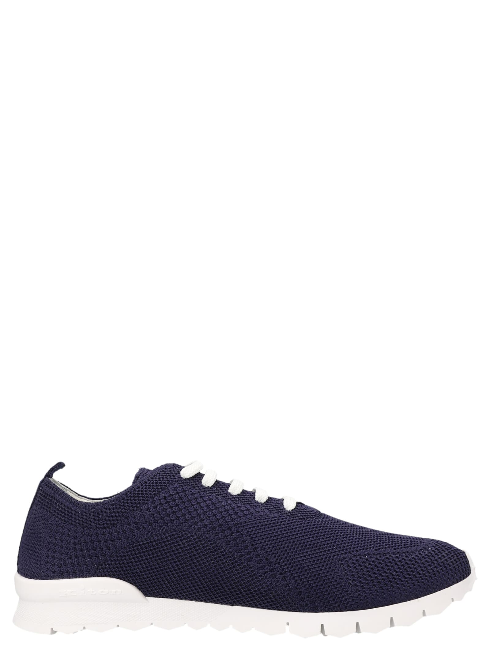 Shop Kiton Running Sneakers In Blue