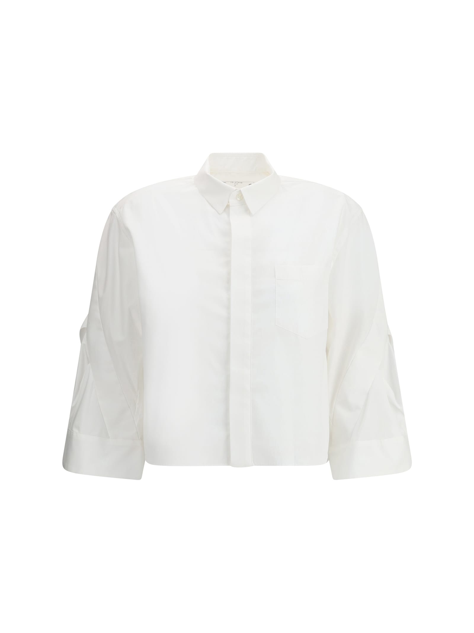 Sacai Three-quarter Sleeve Shirt