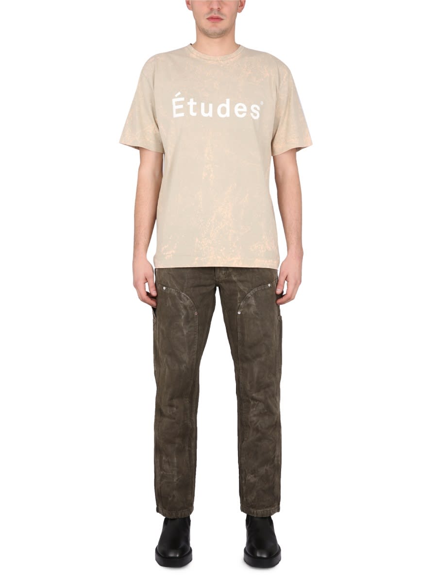Etudes Studio Cotton Pants In Brown