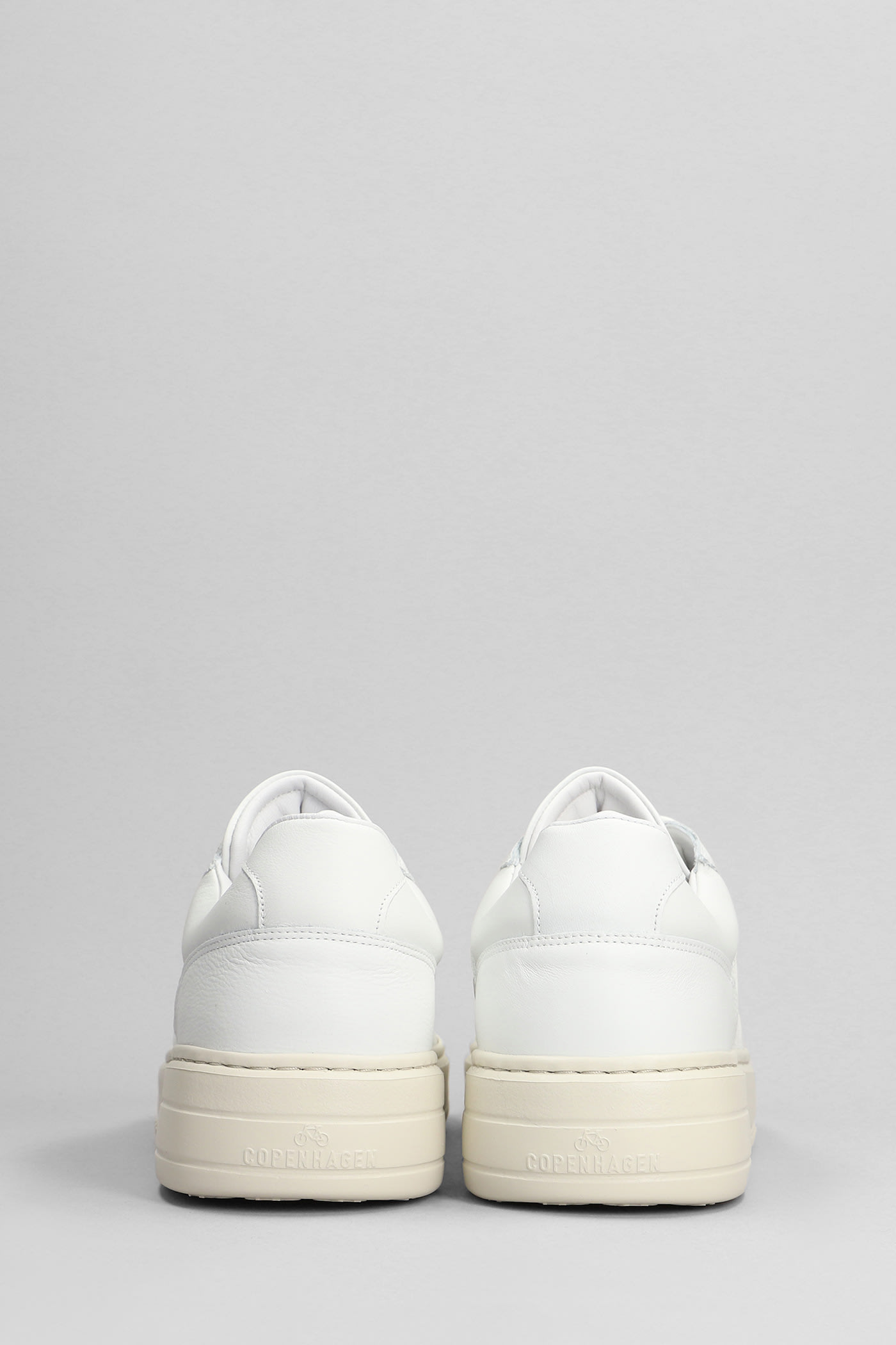 Shop Copenhagen Sneakers In White Leather