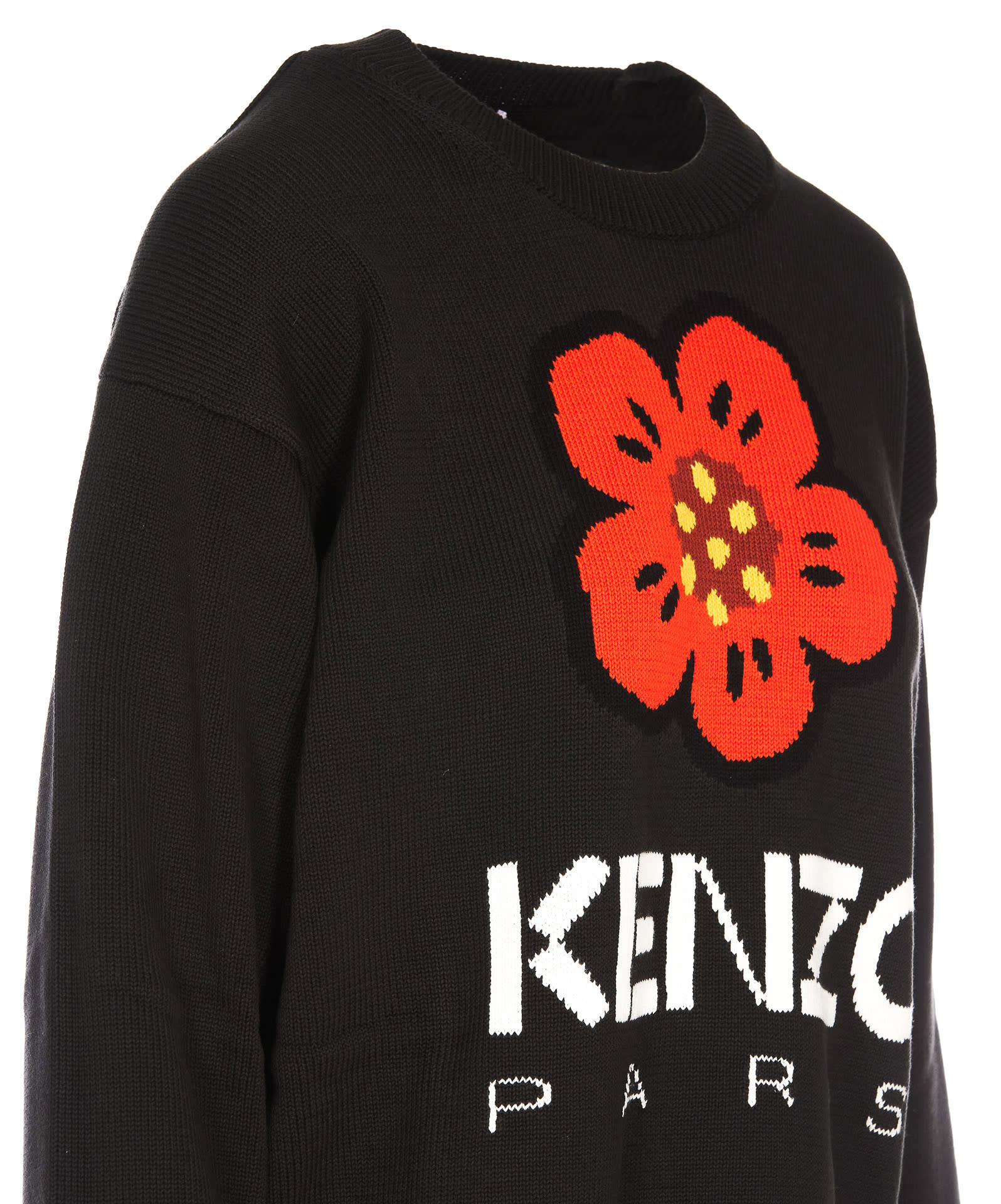 Shop Kenzo Paris Comfort Sweatshirt In Black