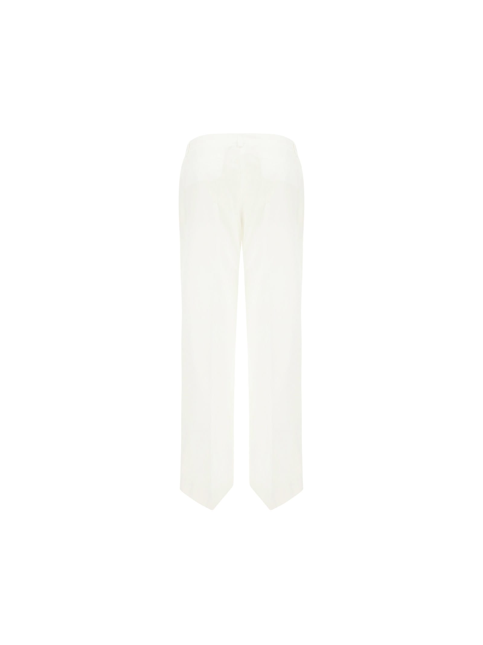 Shop P.a.r.o.s.h Pants In White